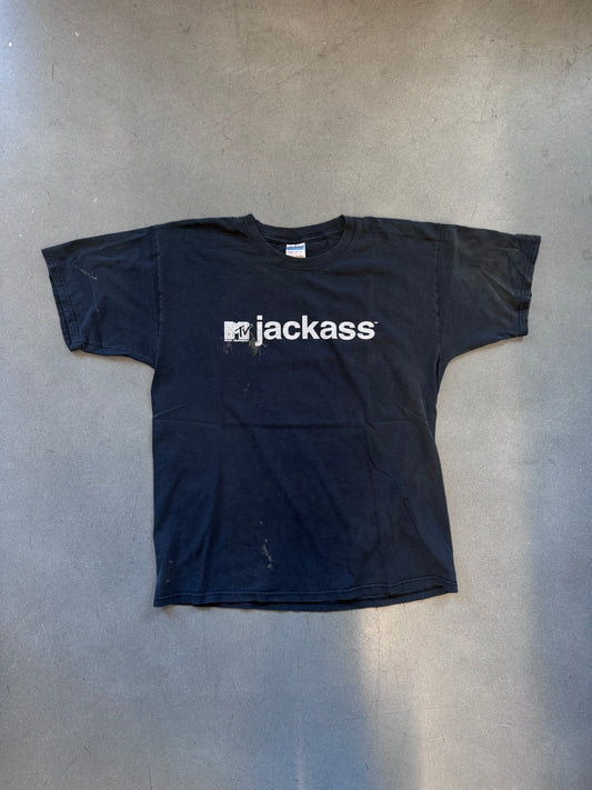 2005 MTV JACKASS LOGO TEE (GILDAN HEAVY COTTON TAG)