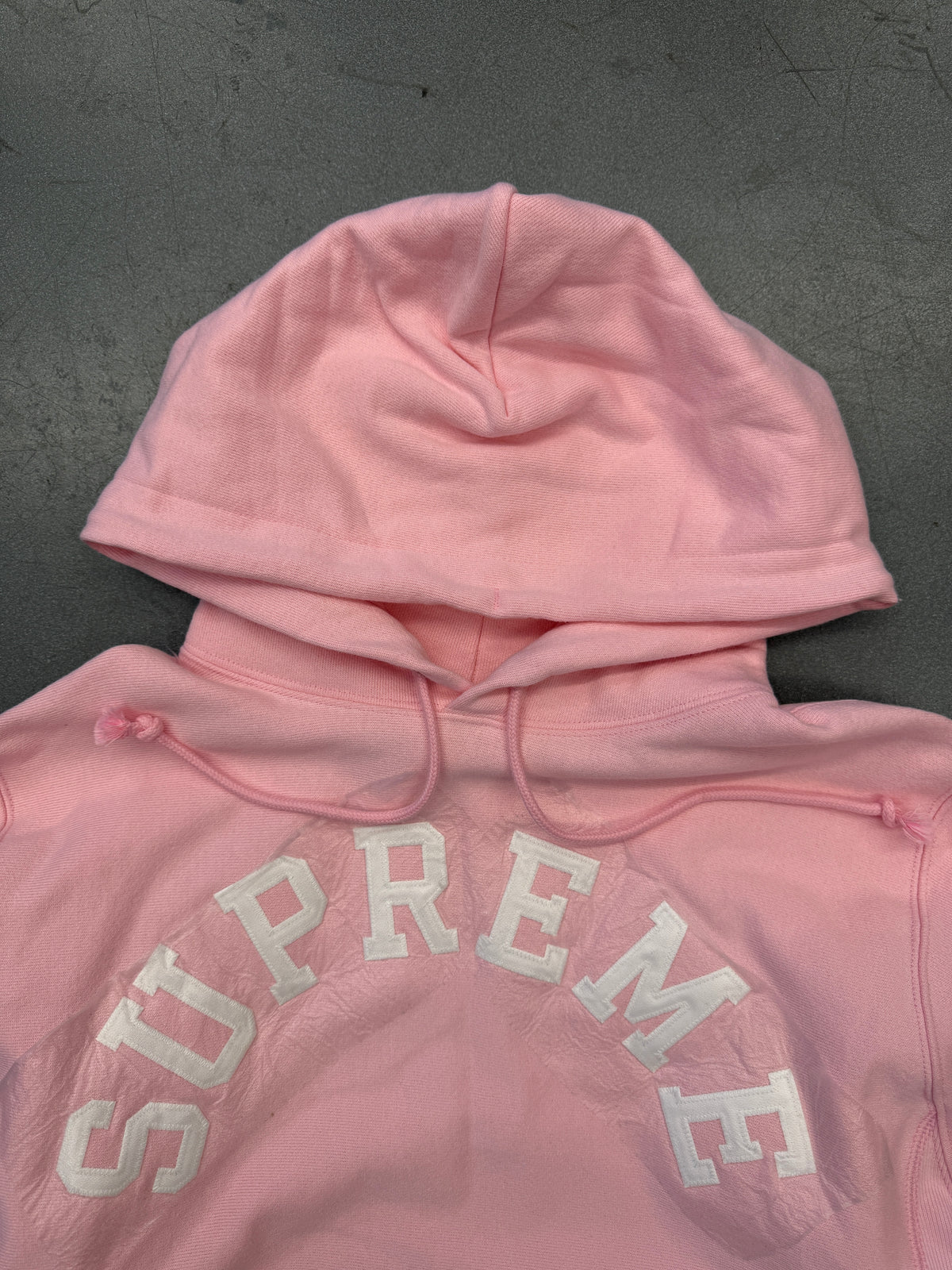 SS25 SUPREME  CHAMPION HOODED SWEATSHIRT