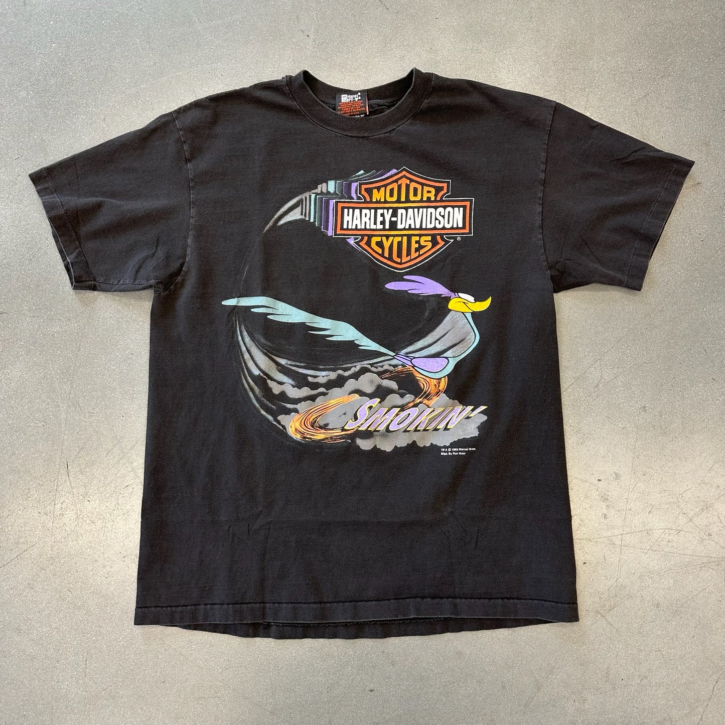 1993 HARLEY DAVIDSON ROAD RUNNER TEE (HARLEY-DAVIDSON TAG)