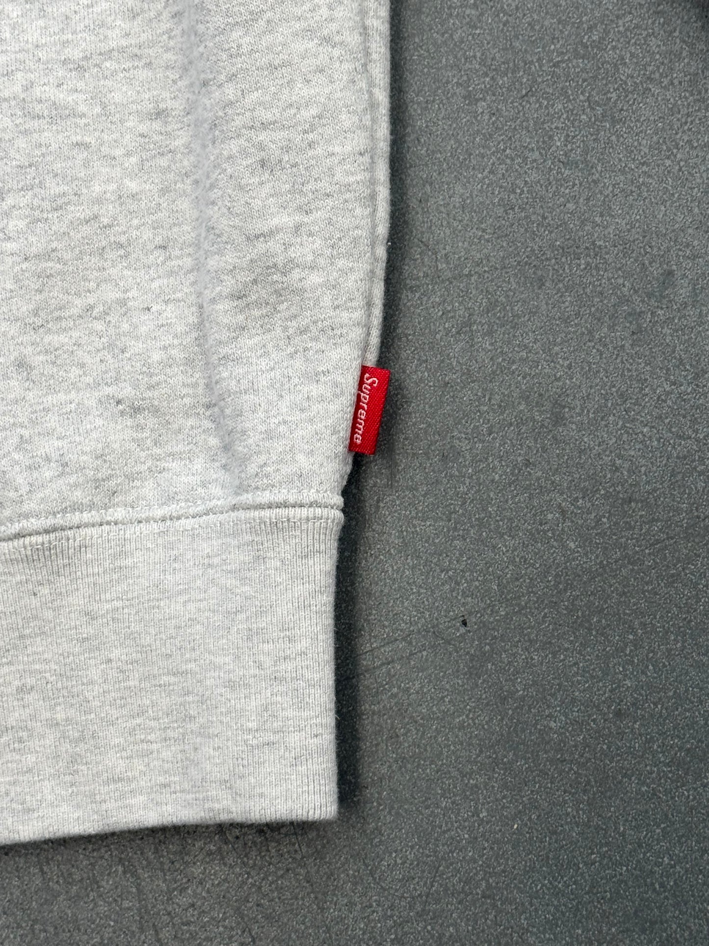 SS26 SUPREME MM6 MAISON MARGIELA EAGLE ZIP UP HOODED SWEATSHIRT - WHITE
