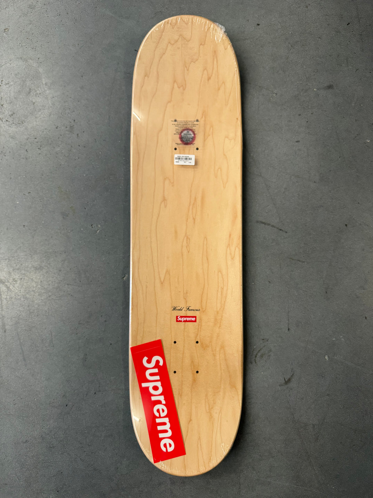FW26 SUPREME PRAYER CARD SKATEBOARD