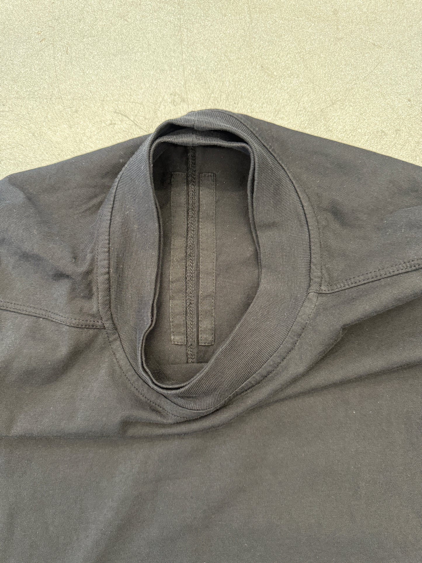 RICK OWENS DRKSHDW DOUBLE LAYERD COTTON HUSTLER TEE