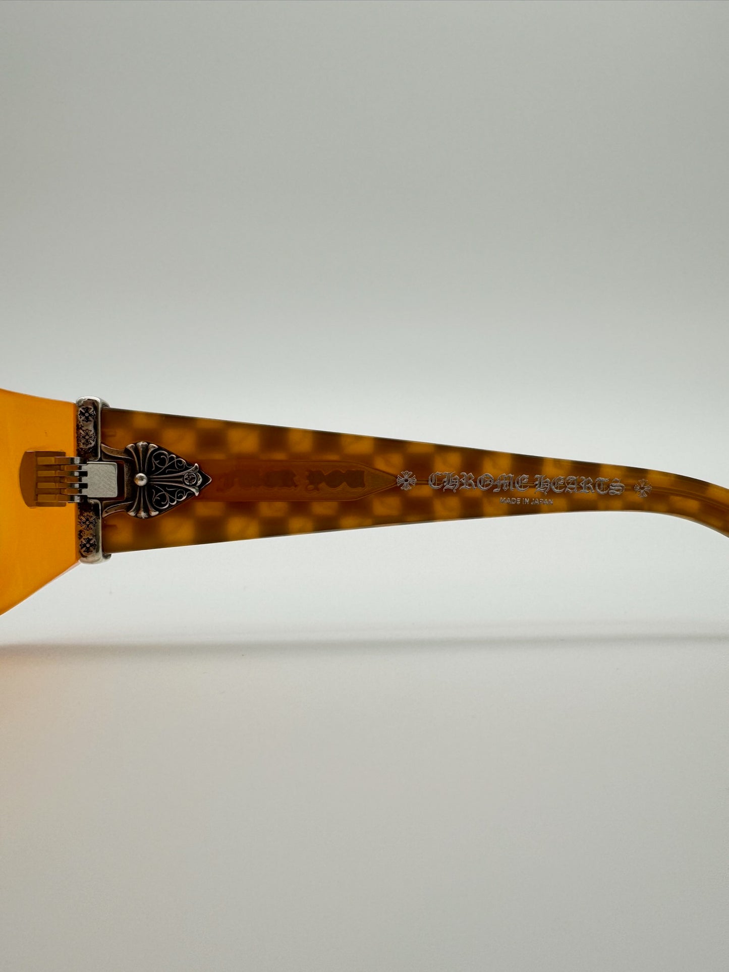 CHROME HEARTS X MATTY BOY 99 EYES ULEIN SQUARE SUNGLASSES WITH CASE