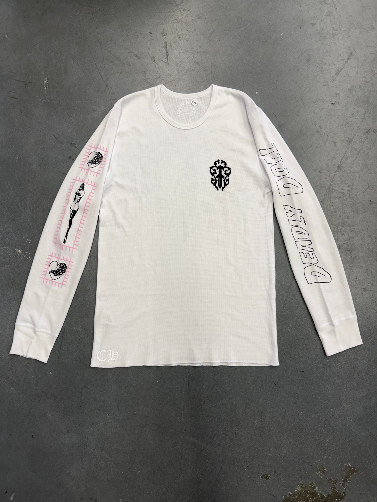 CHROME HEARTS DEADLY DOLL HORSE SHOE THERMAL