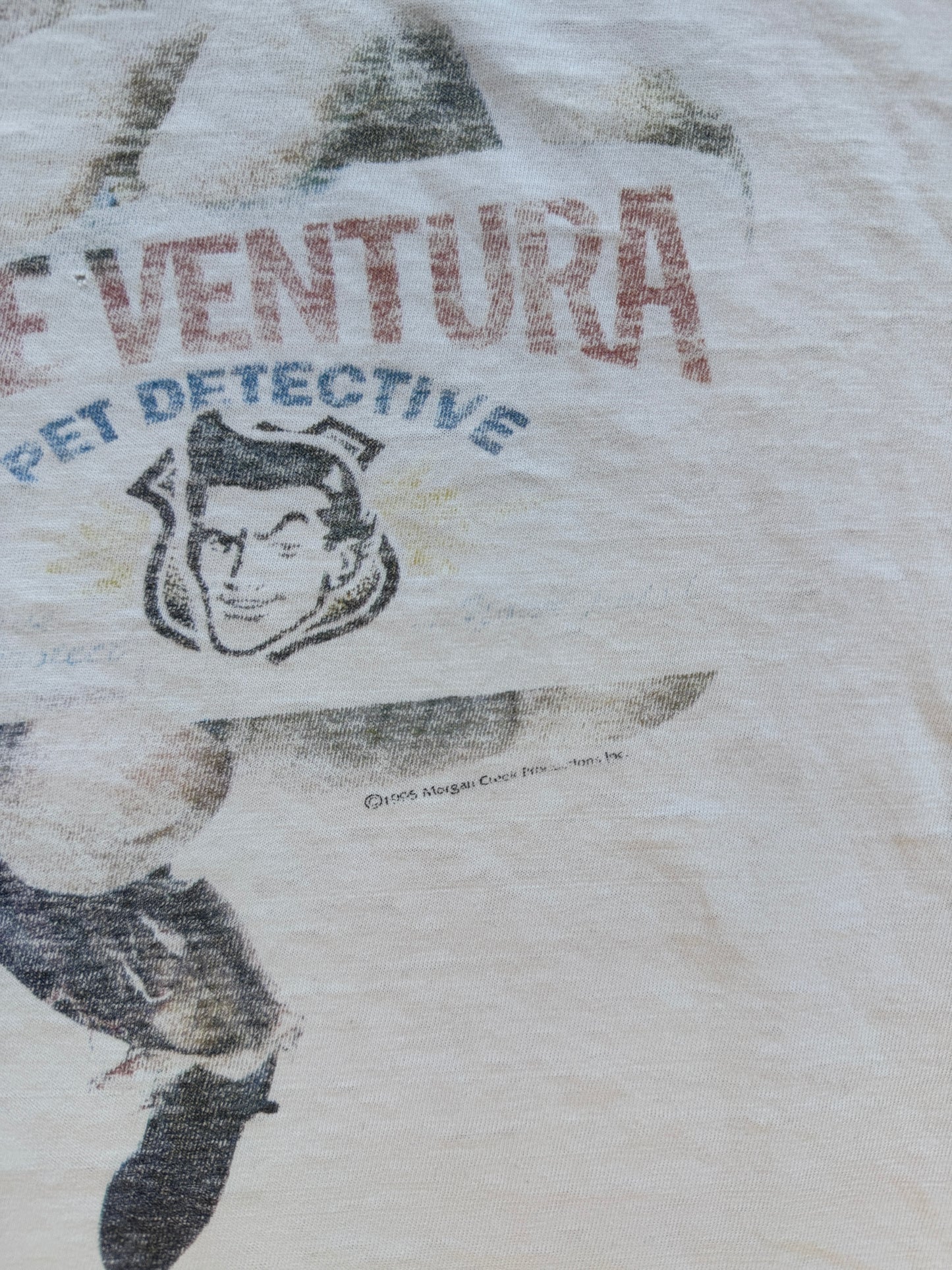 1995 ACE VENTURA PET DETECTIVE TEE (ONEITA POWER-T TAG)