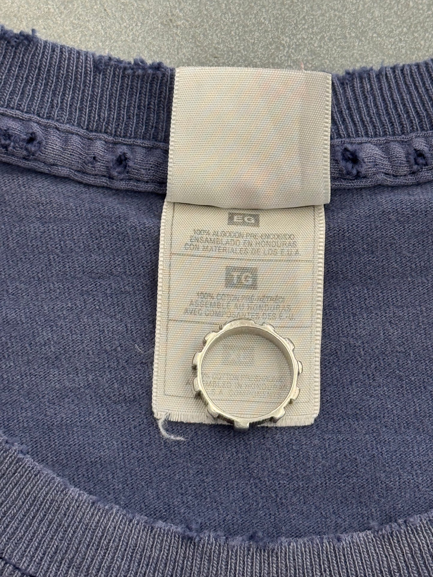 90S HIBISCUS PRINT FADED LS TEE (FOTL TAG)
