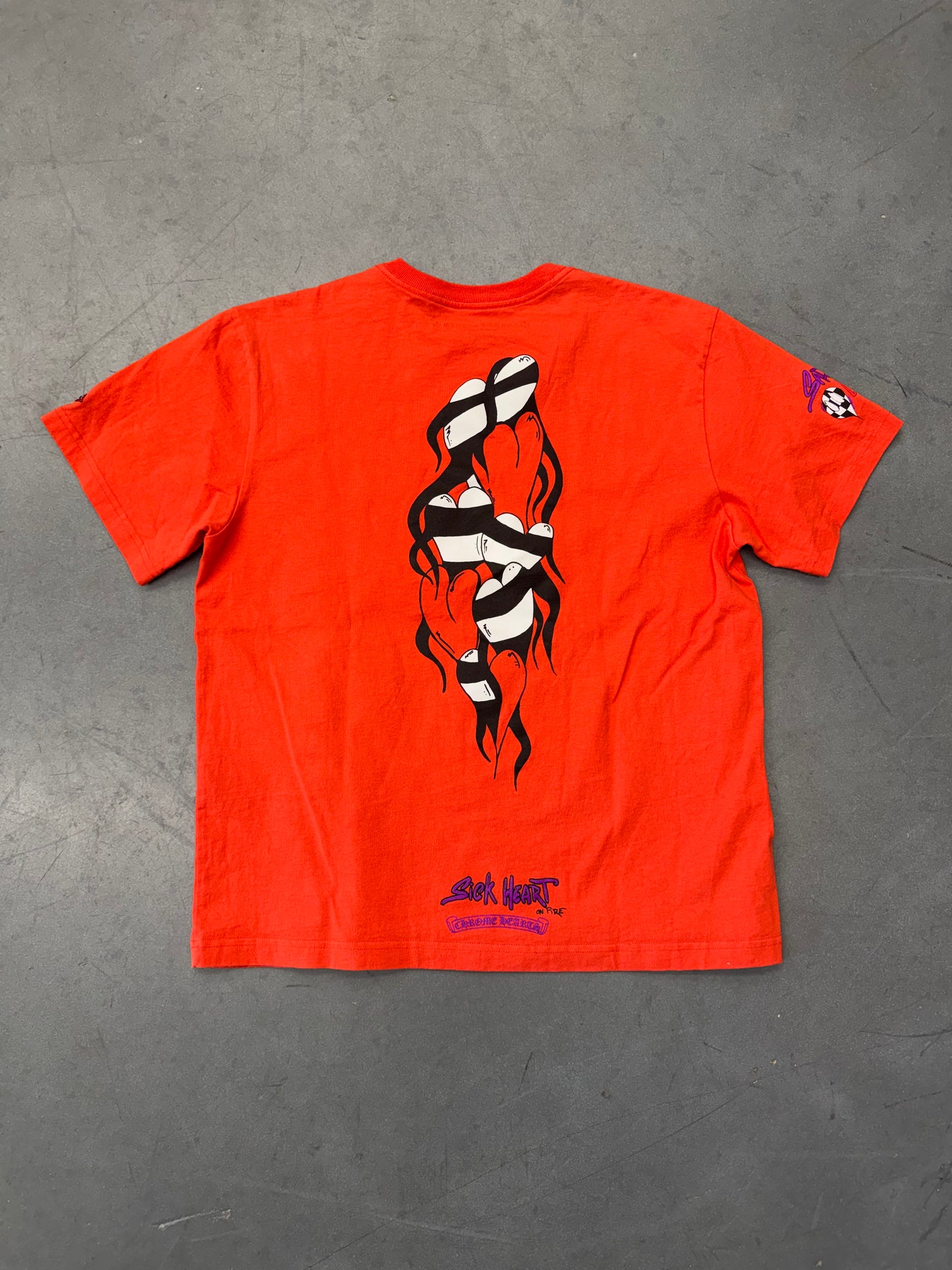 CHROME HEARTS MATTY BOY SPARK POCKET TEE