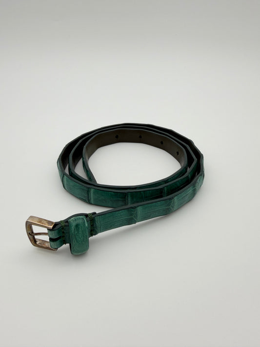 LORO PIANA CROC BELT - 85 CM