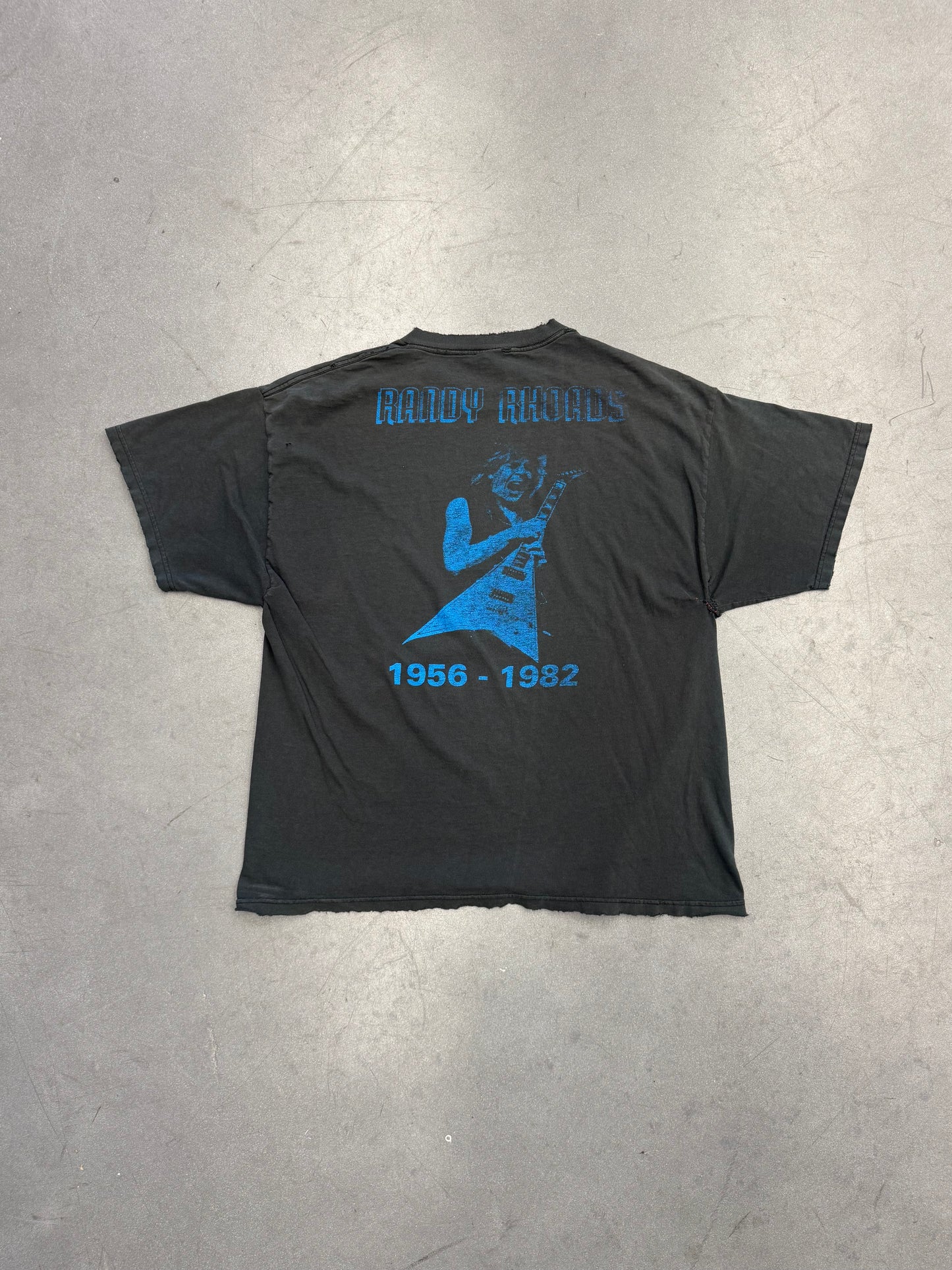 90S RANDY RHOADS 1956-1982 PORTRAIT TEE (PULLED TAG)