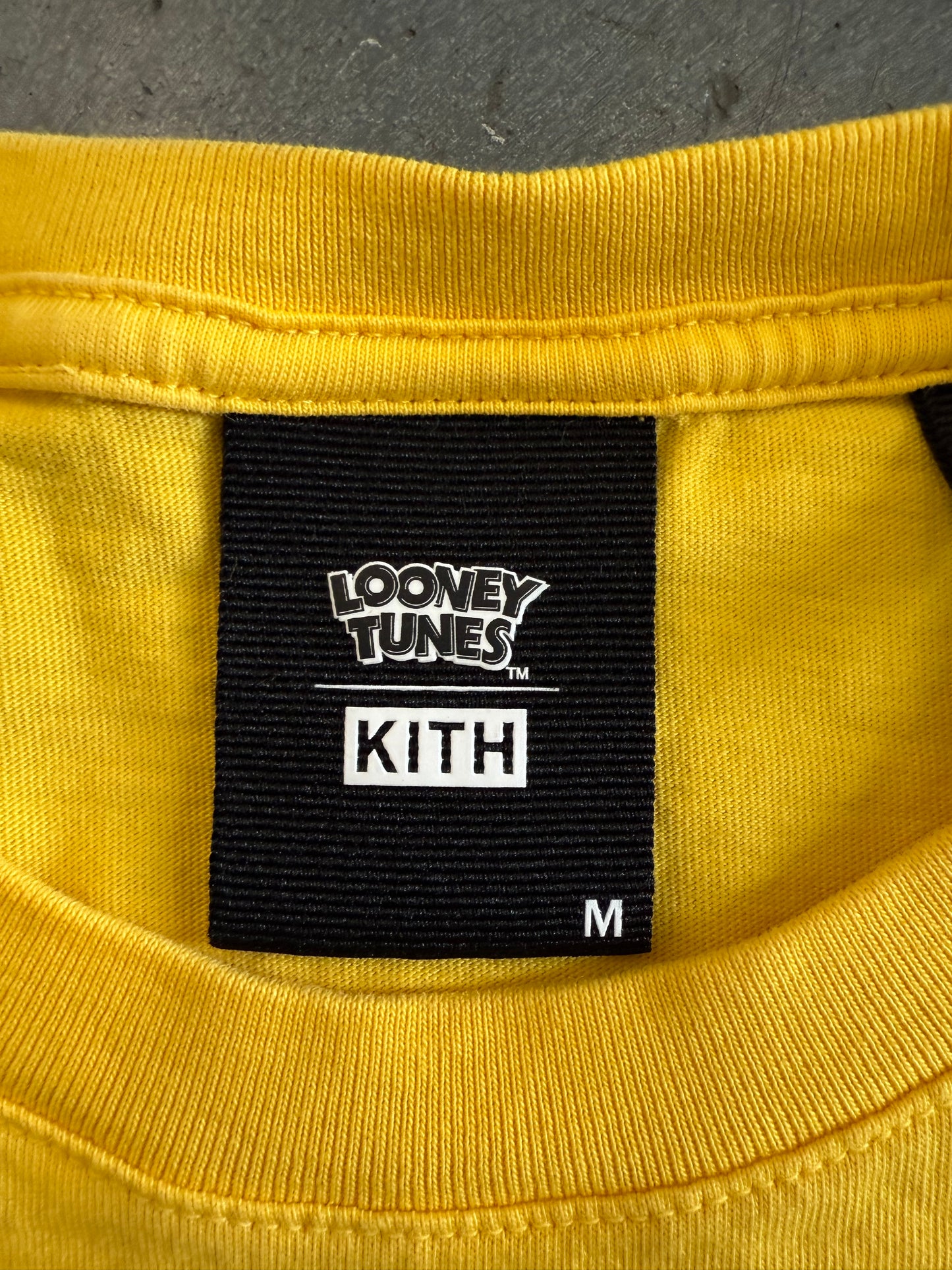 SS20 KITH X LOONEY TUNES SPEEDY TEE - YELLOW