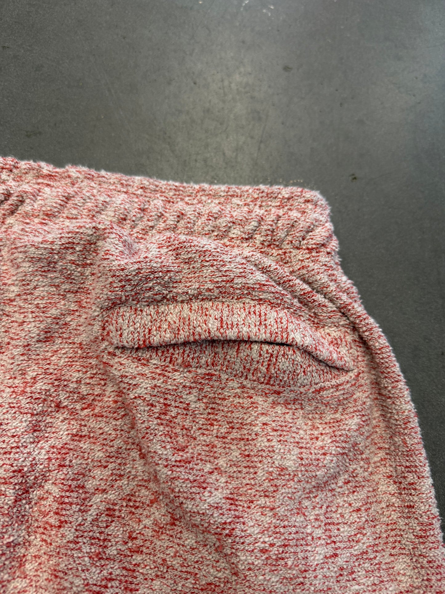 FW24 ERIC EMANUEL EE BOUCLE PANT - GREY/RED