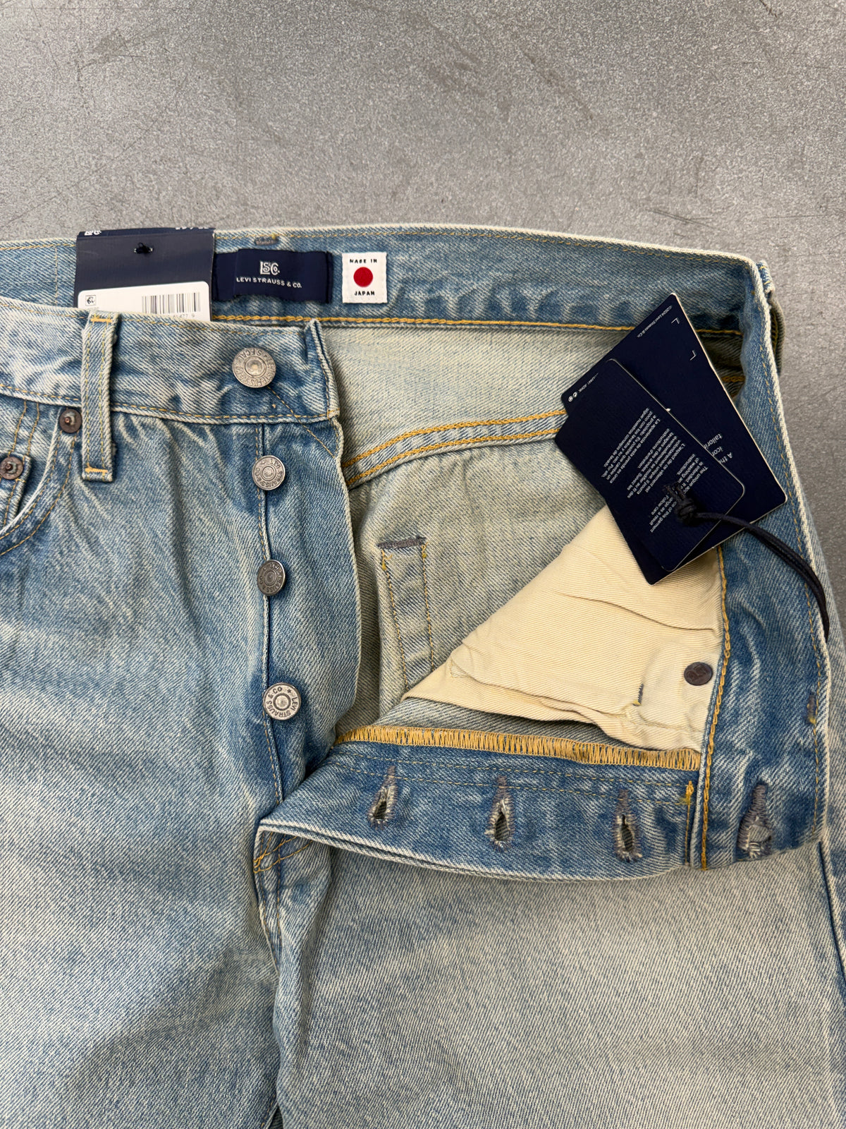 LEVI'S RETRO 1980'S 501 MADE IN JAPAN SELVEDGE JEANS - 29X32