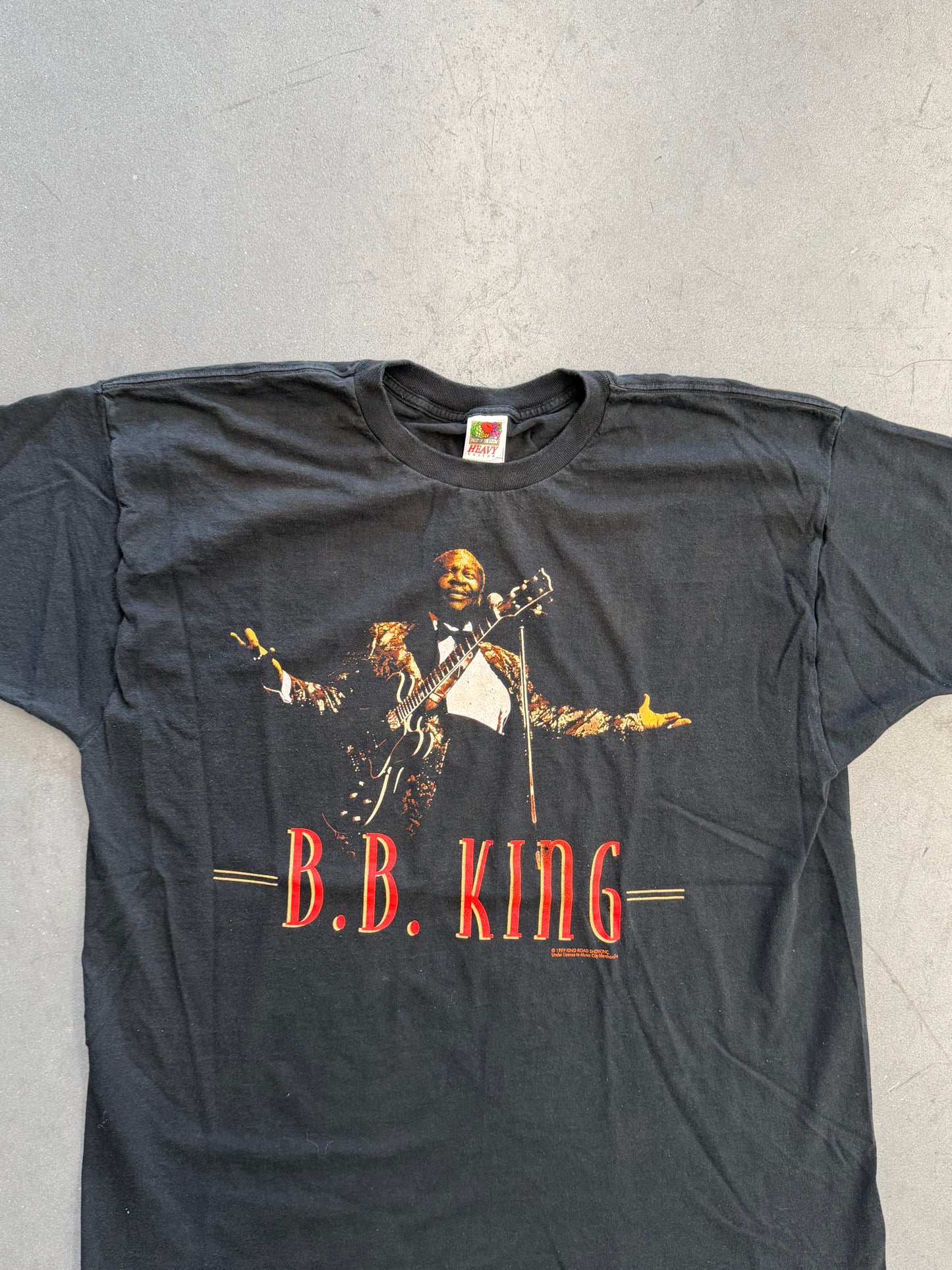 2000 B.B. KING ON TOUR TEE (FOTL HEAVY TAG)