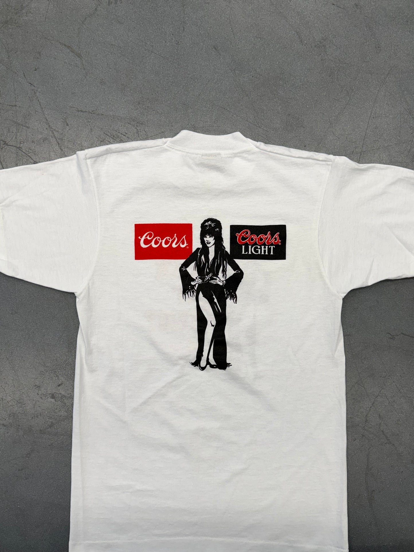 80S ELVIRA COORS MISTRESS OF THE DARK TEE (SCREEN STARS TAG)