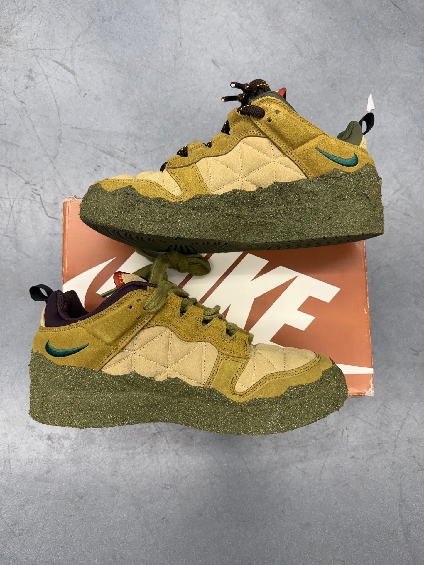 2022 SIZE 12 NIKE CPFM FLEA 1 DESERT MOSS