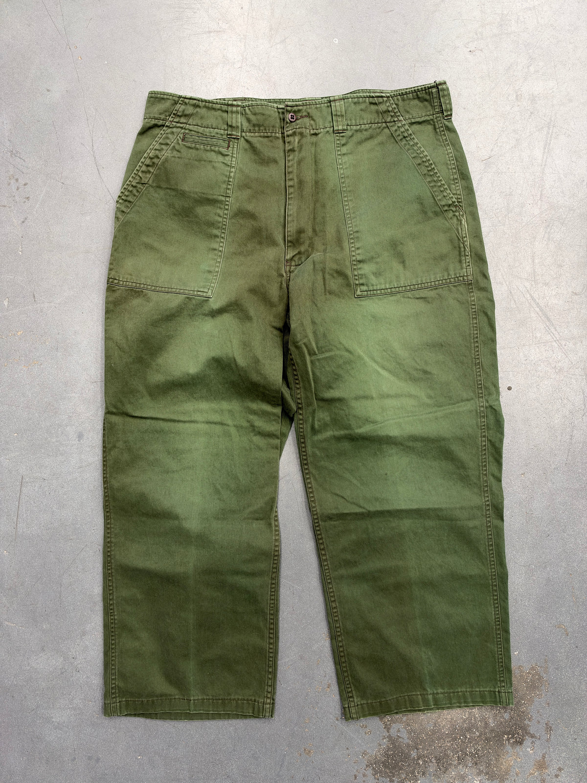 VINTAGE POLO BY RALPH LAUREN MILITARY PANTS - OLIVE GREEN