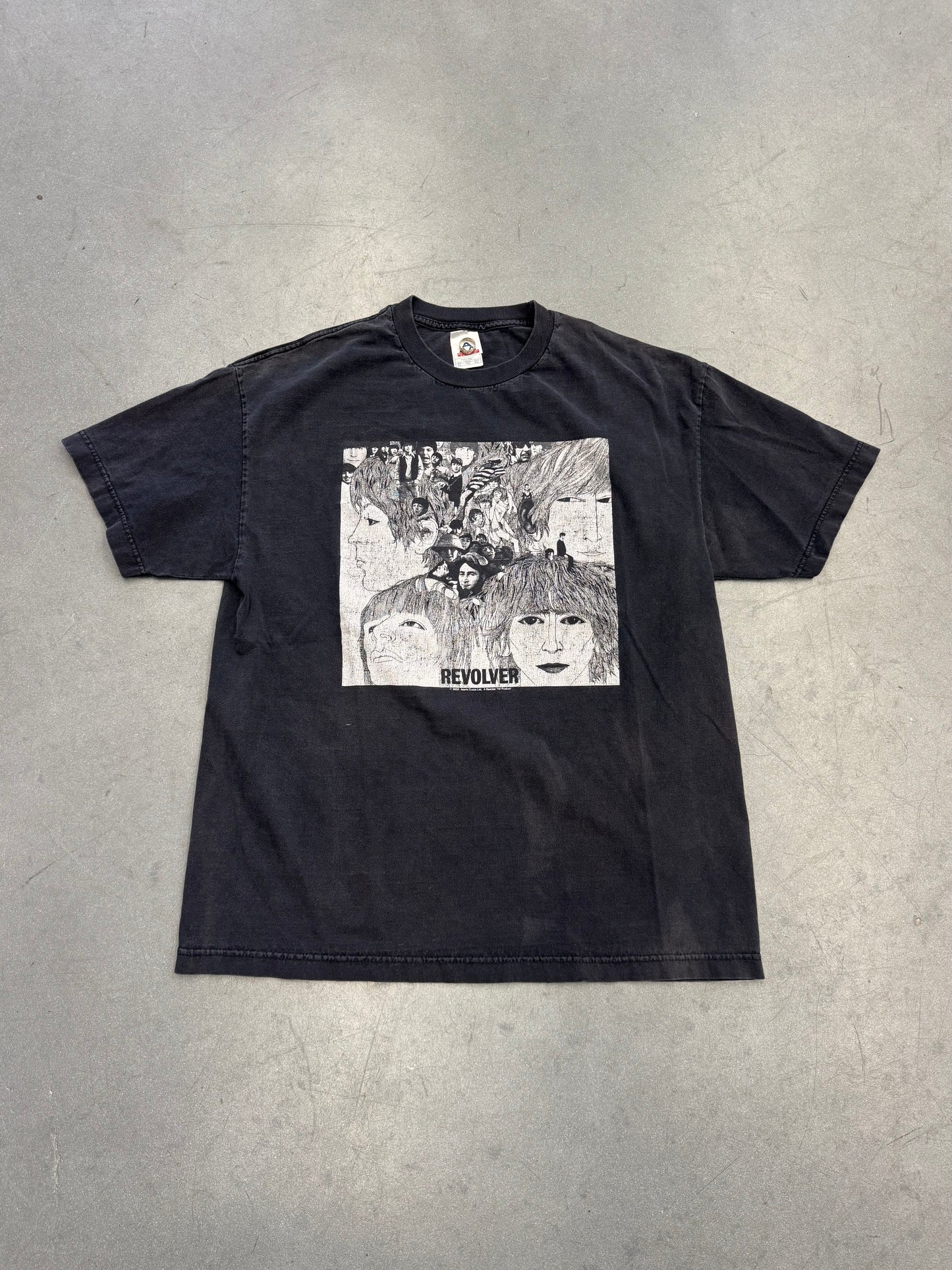 2002 BEATLES REVOLVER ALBUM COVER SHIRT (TRIPLE A TAG)