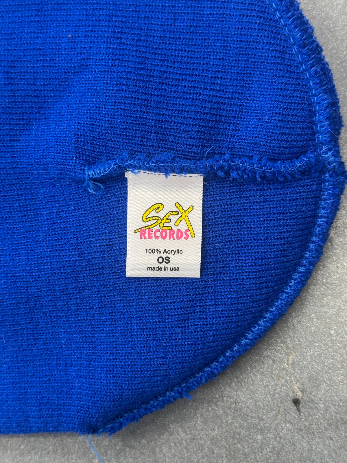 ANTI-PROMO 99EYES FLAME BEANIE - BLUE