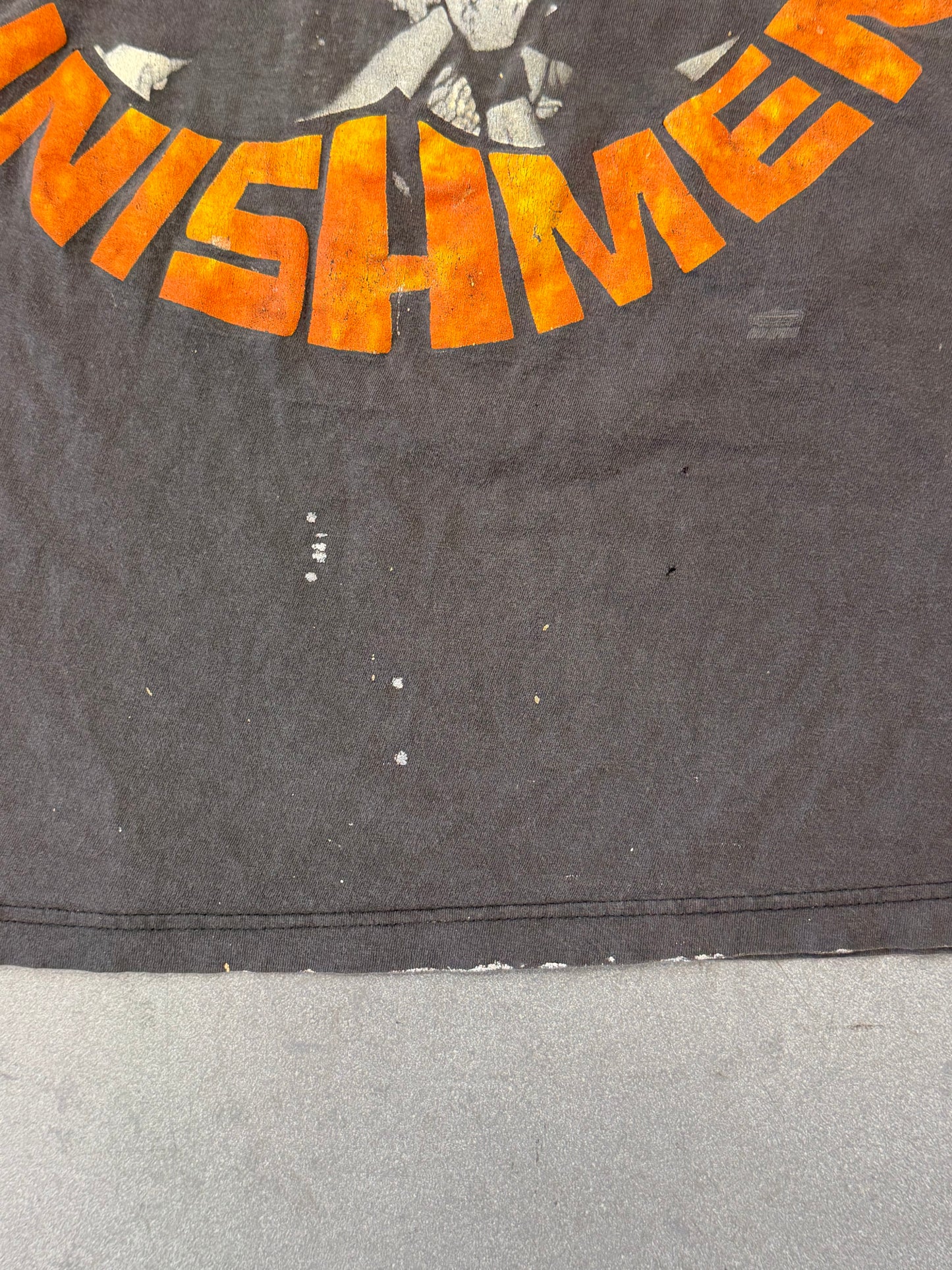 90'S BIOHAZARD PUNISHMENT EURO TOUR TEE (BRIGHT GREEN TAG)