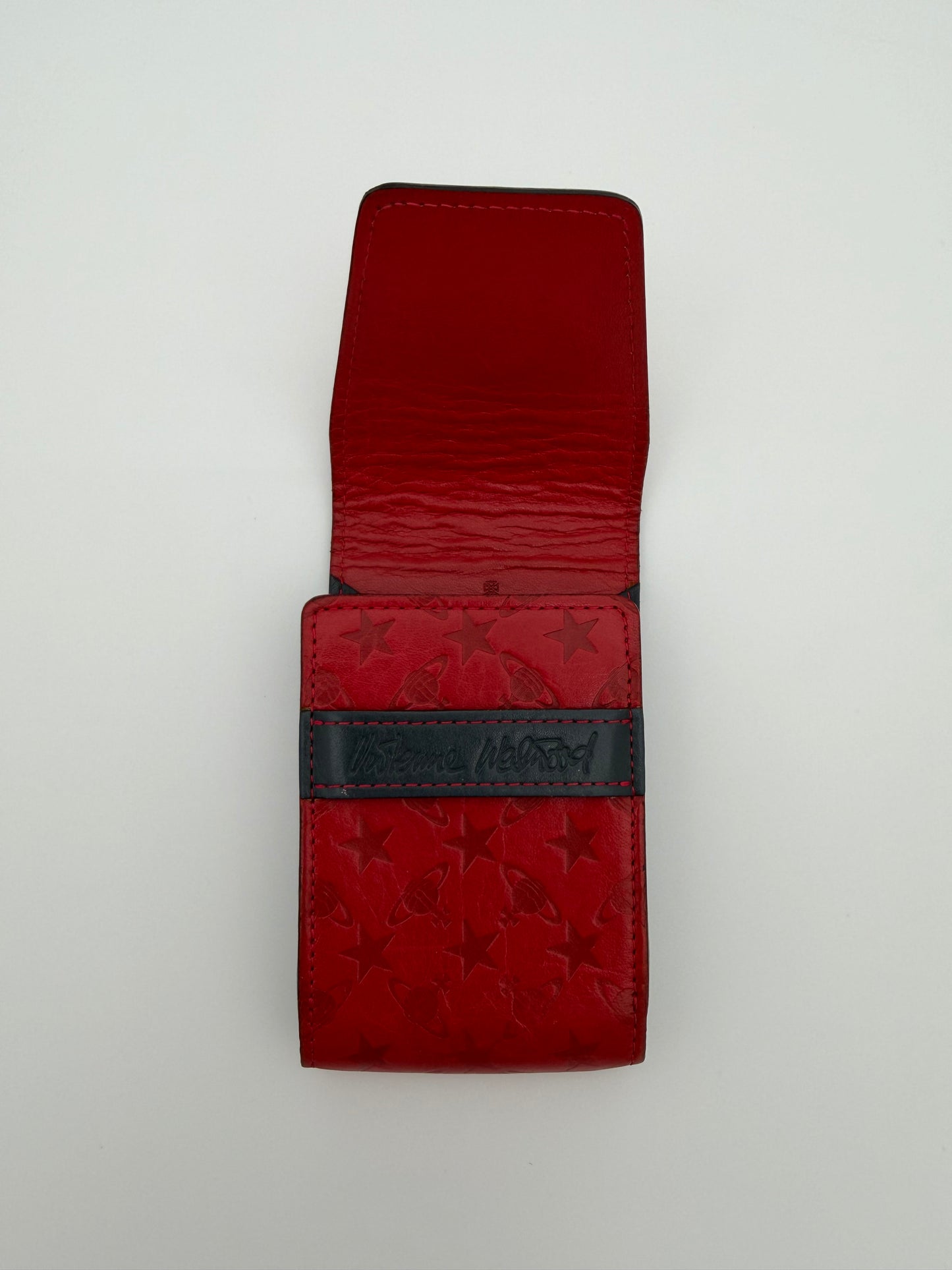 VIVIENNE WESTWOOD STARRY LEATHER CIGARETTE CASE