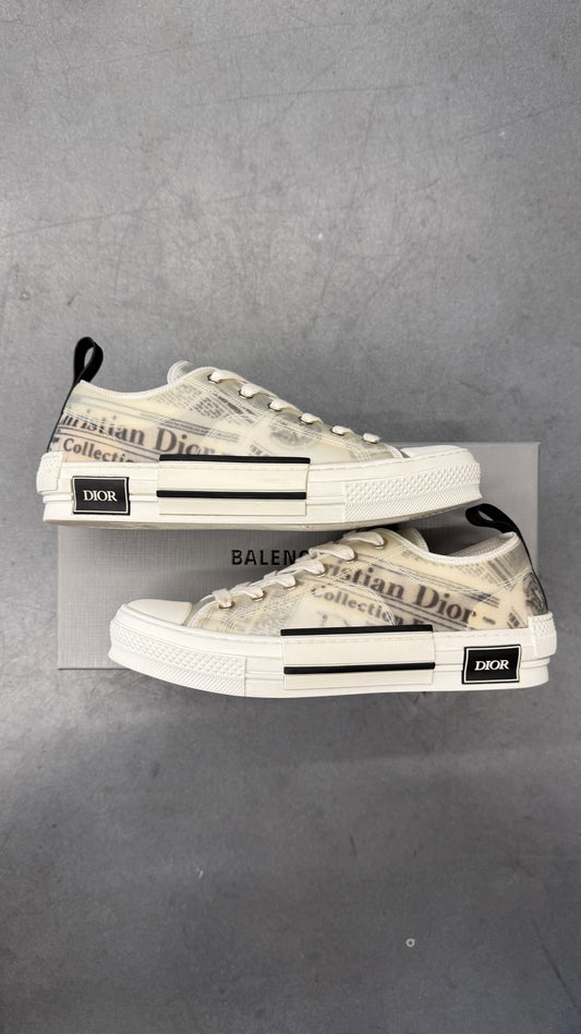 DIOR B23 LOW TOP DANIEL ARSHAM NEWSPAPER (EURO 40)
