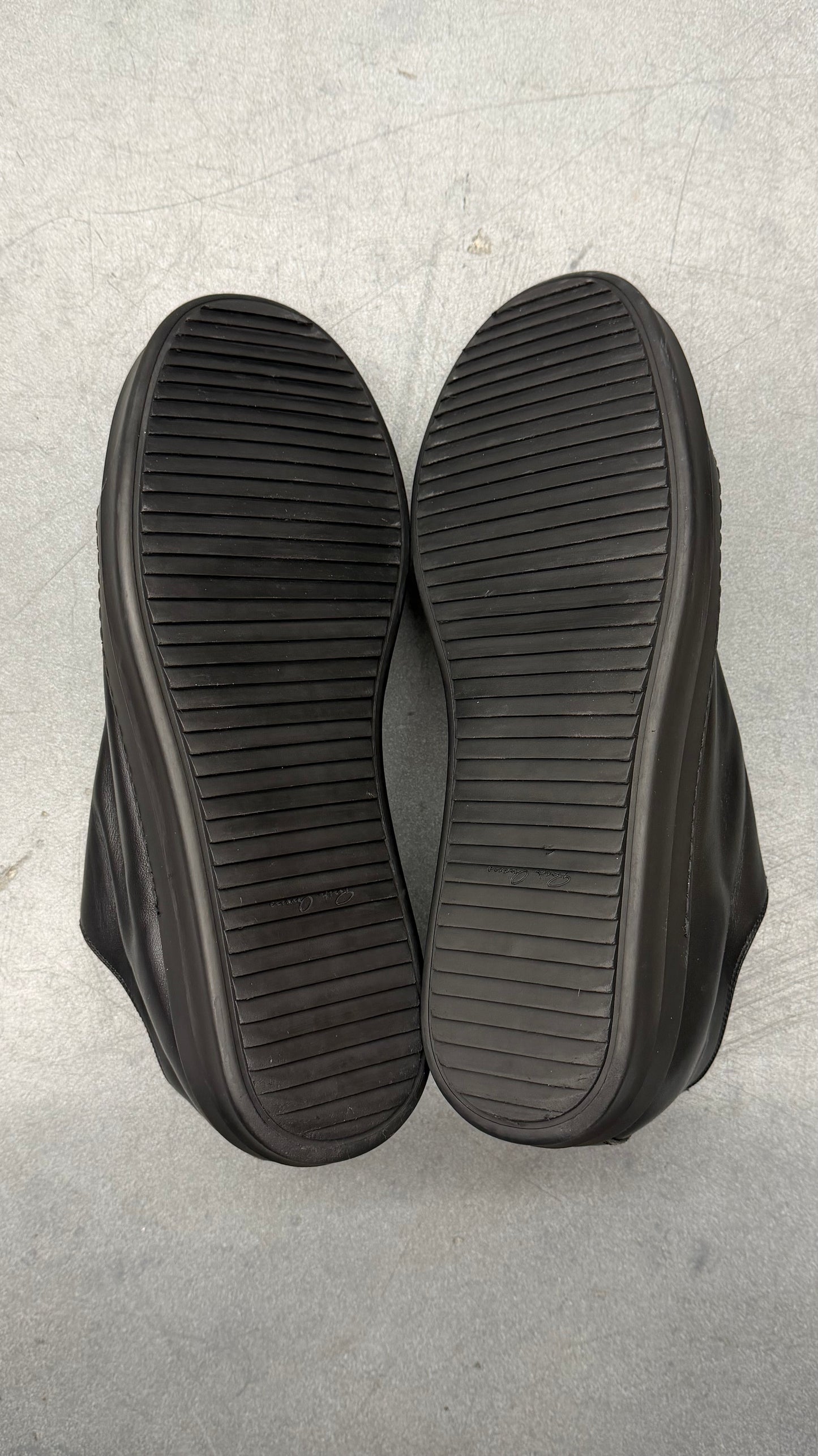 RICK OWENS LIDO JUMBO LACE LOW 'BLACK'