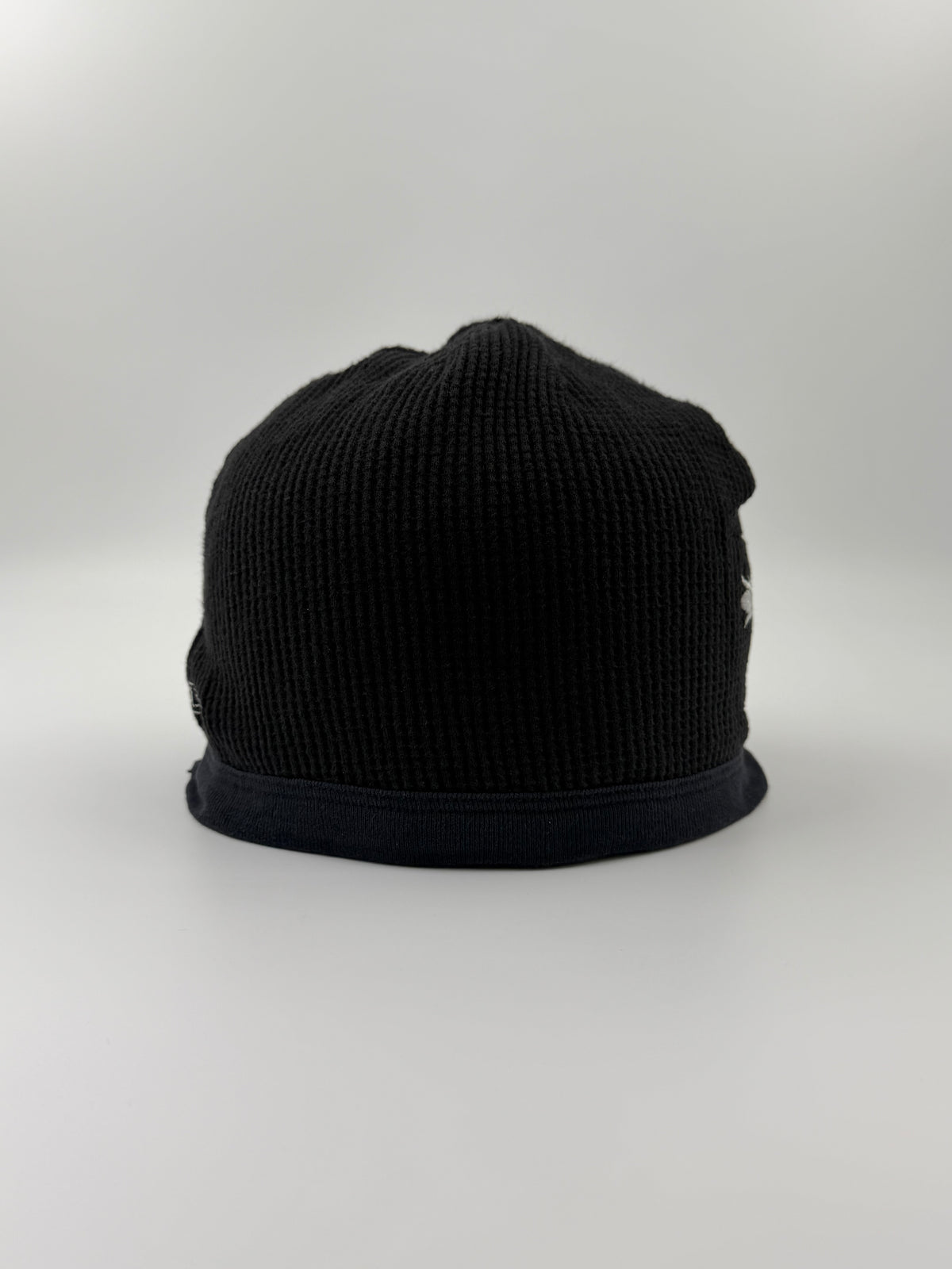 OLDER CHROME HEARTS THIN CROSS THERMAL WAFFLE BEANIE