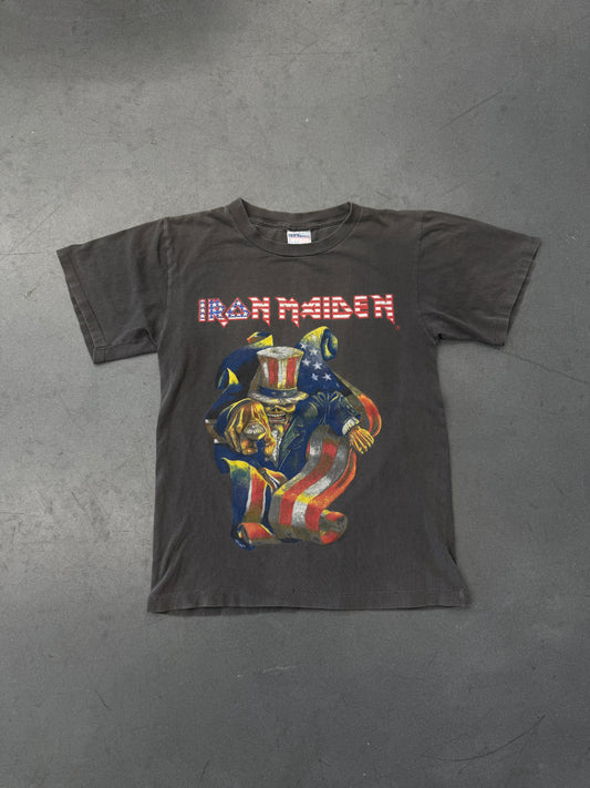 2001 EDDIE THE HEAD UNCLE SAM IRON MAIDEN TEE (ALLSPORT TAG)