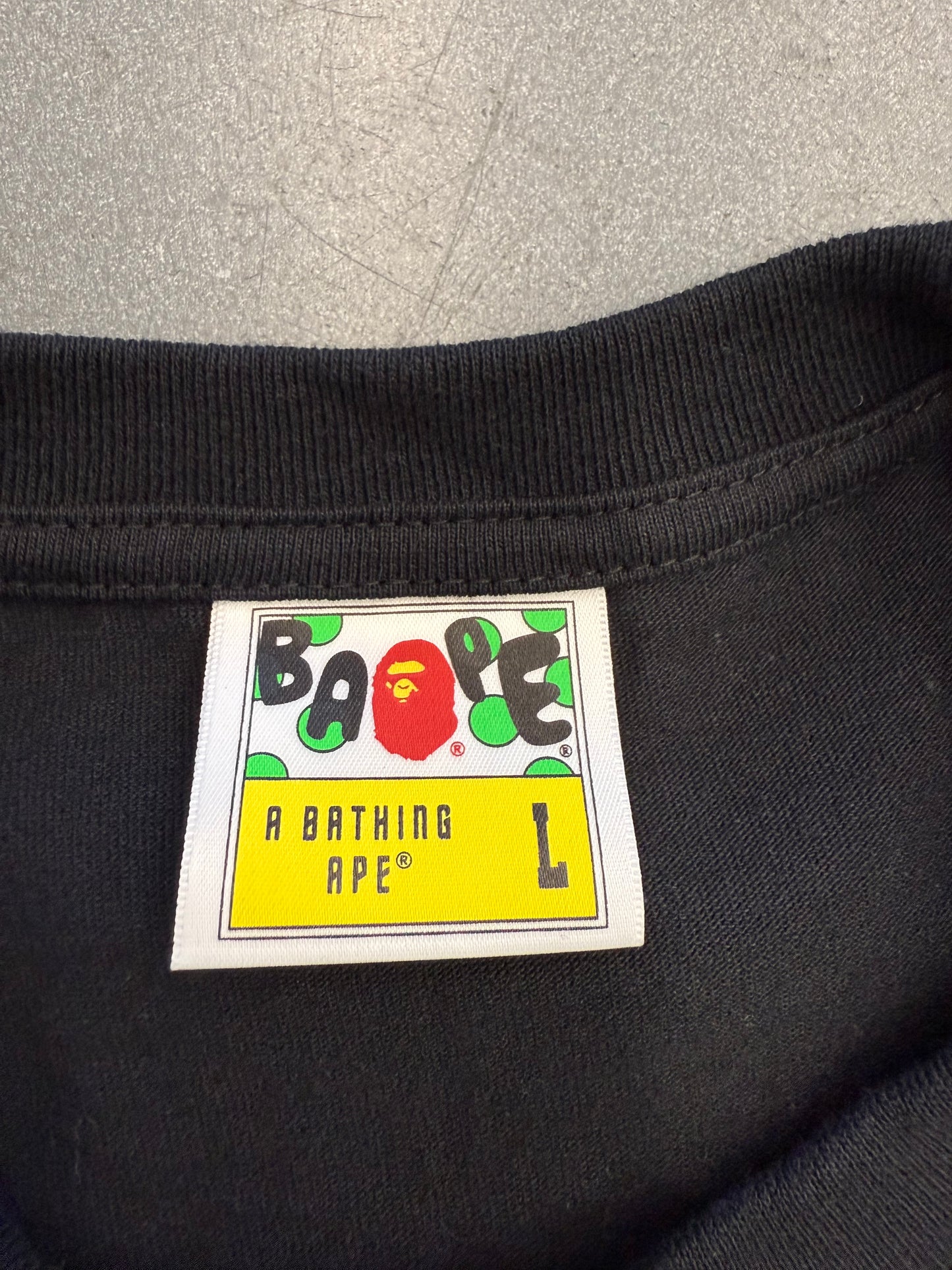 SS21 BAPE KID CUDI COLLEGE MOON MAN TEE