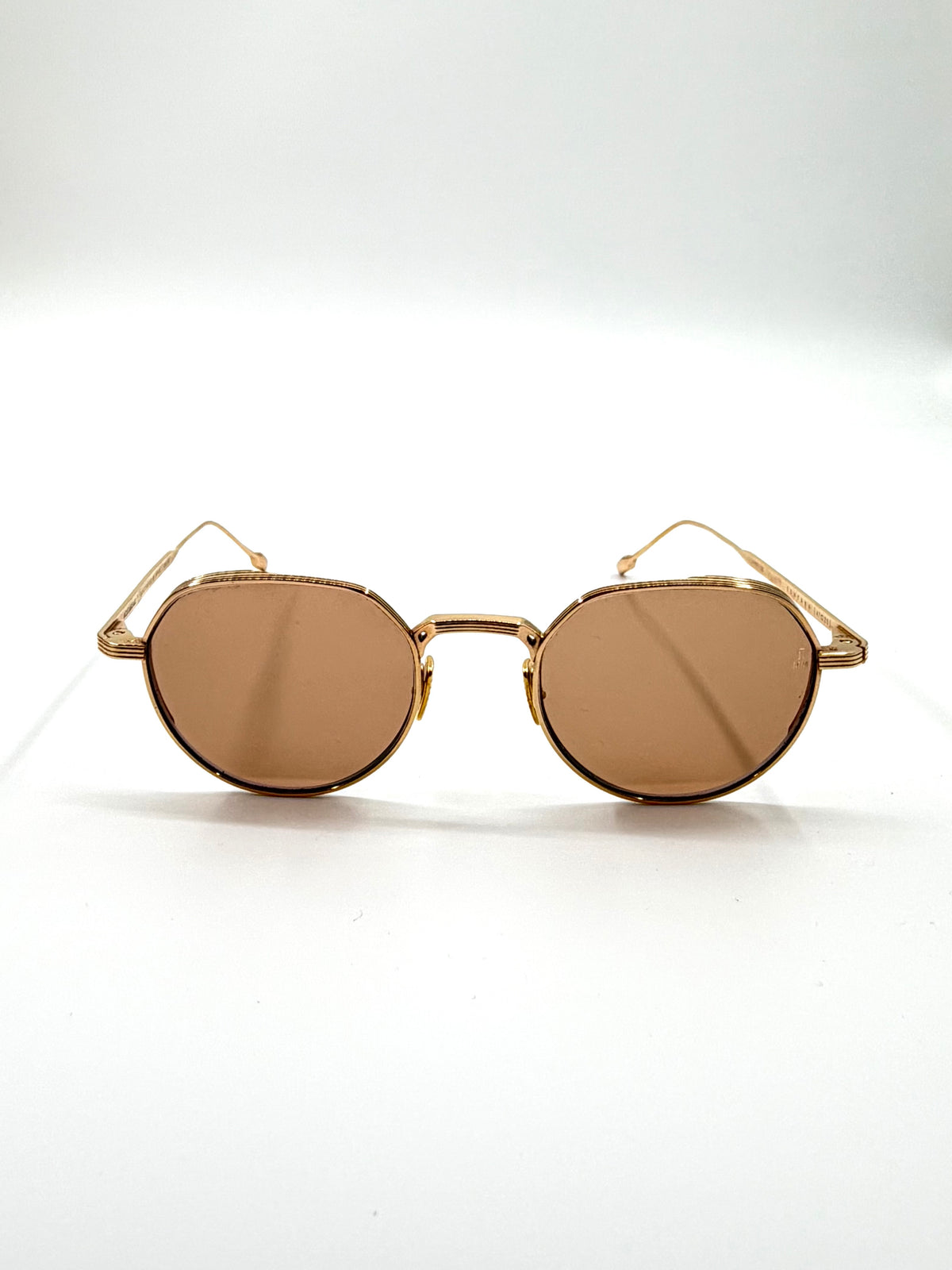 JACQUES MARIE MAGE 'FONTANA' THIN GOLD FRAMED SUNGLASSES (360/500)