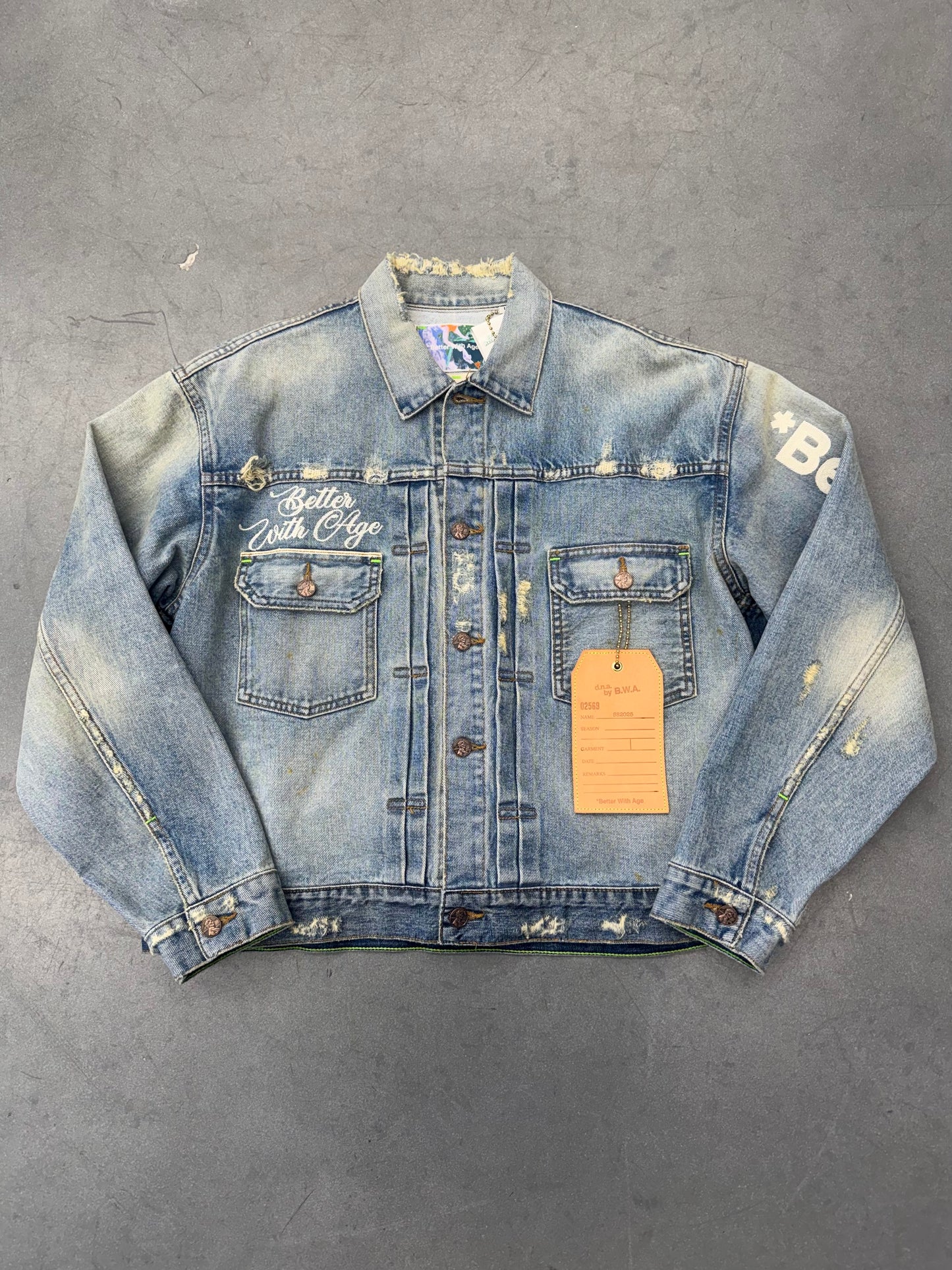 BETTER WITH AGE BIRMINGHAM SELVEDGE DENIM JACKET