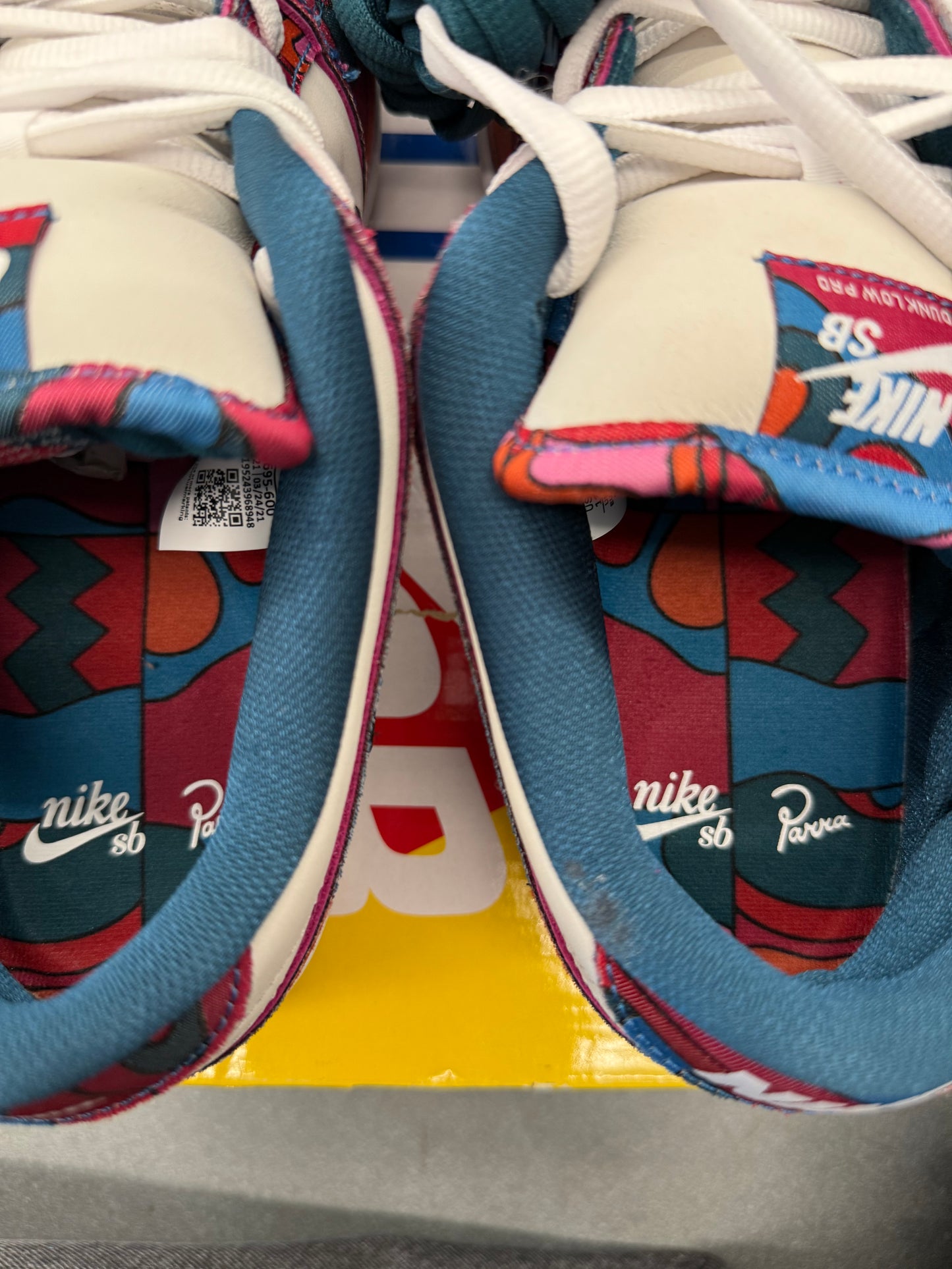 2021 SIZE 11 NIKE SB DUNK LOW PRO PARRA ABSTRACT ART