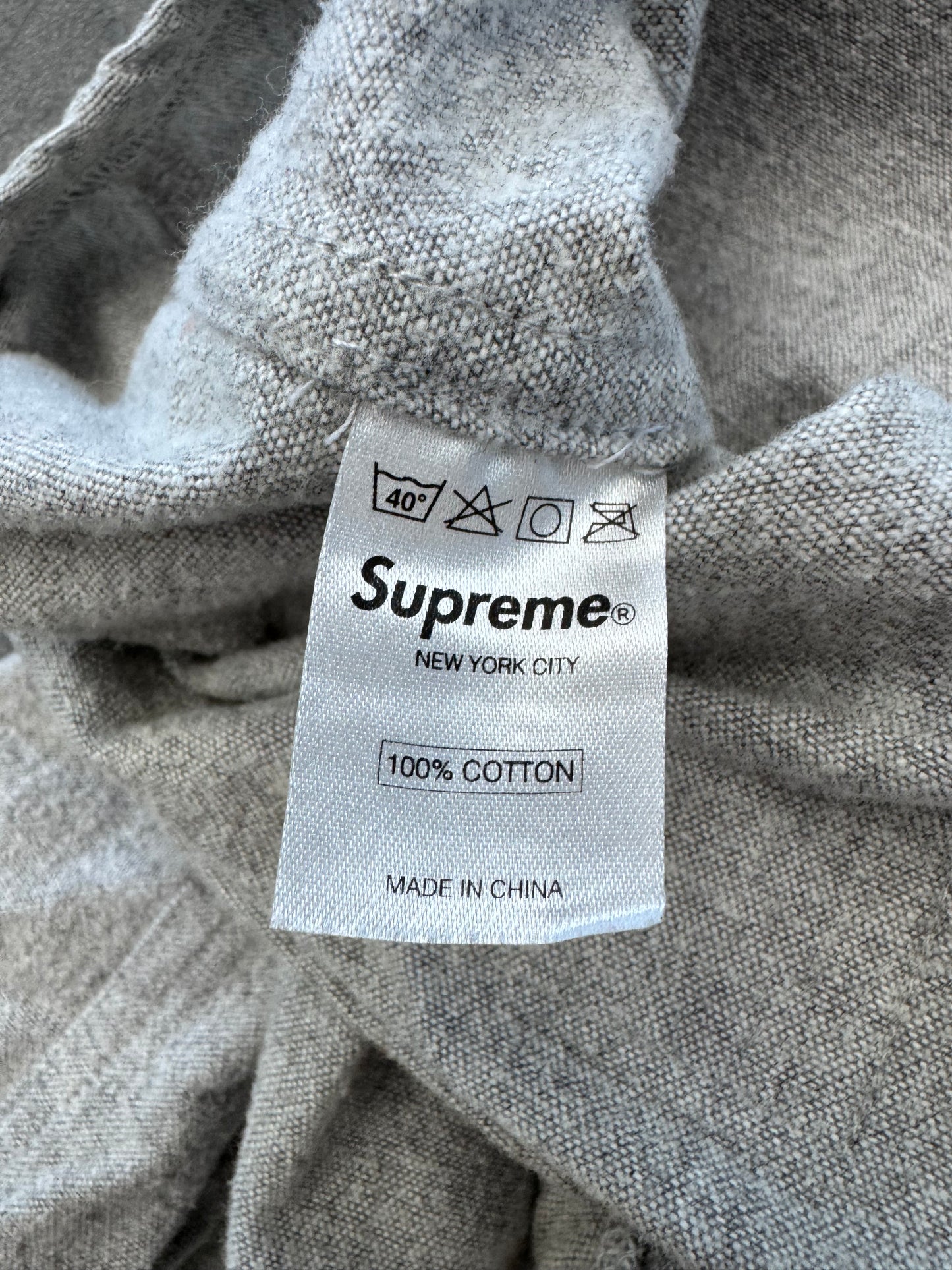 SS10 SUPREME BASEBALL JERSEY GRAY/BLUE