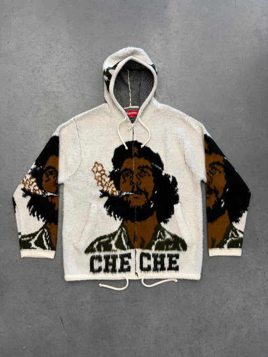 SS21 SUPREME CHE HOODED ZIP UP SWEATER