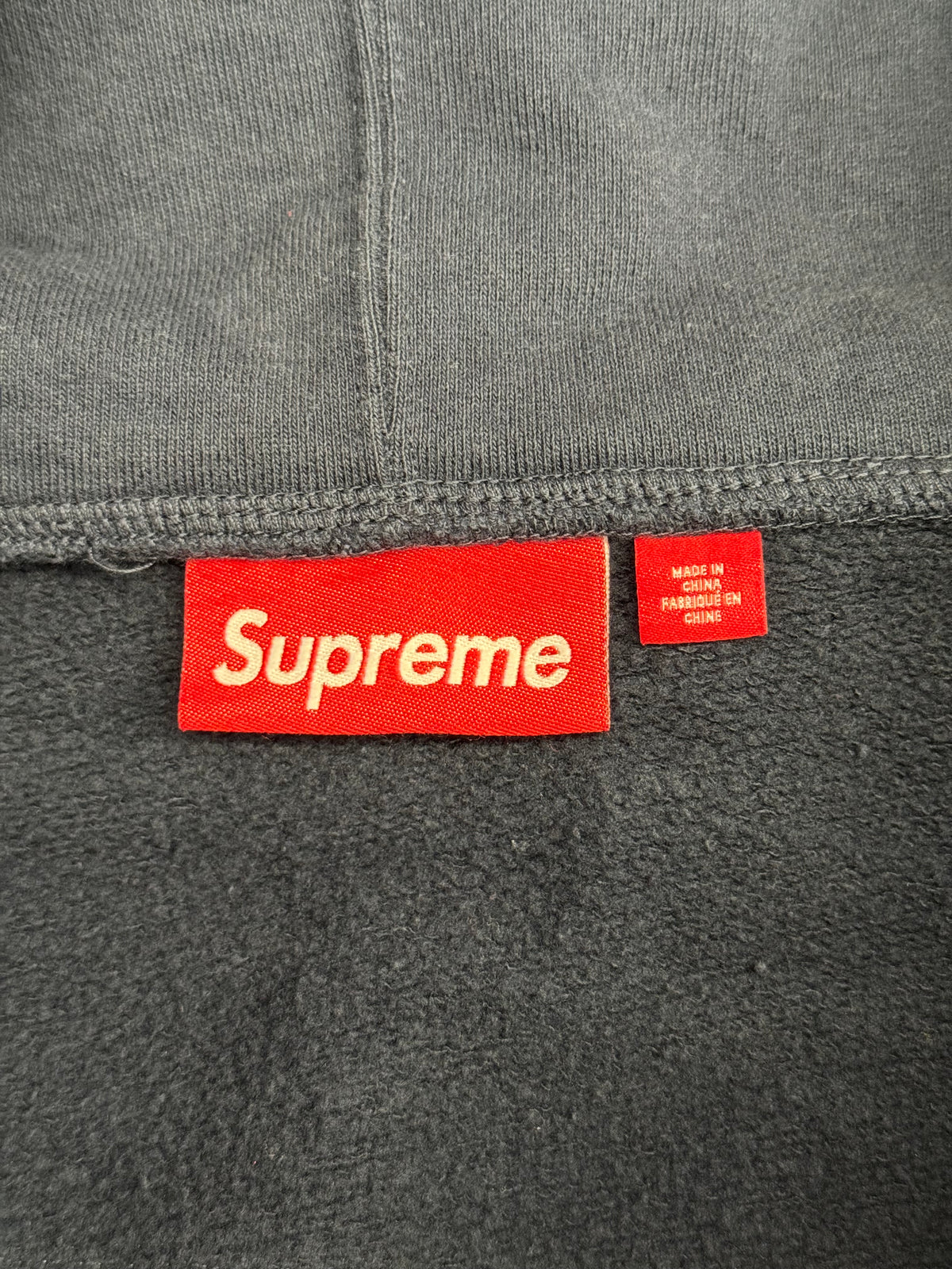 FW26 SUPREME LARRY CLARK ZIP UP HOODED SWEATSHIRT