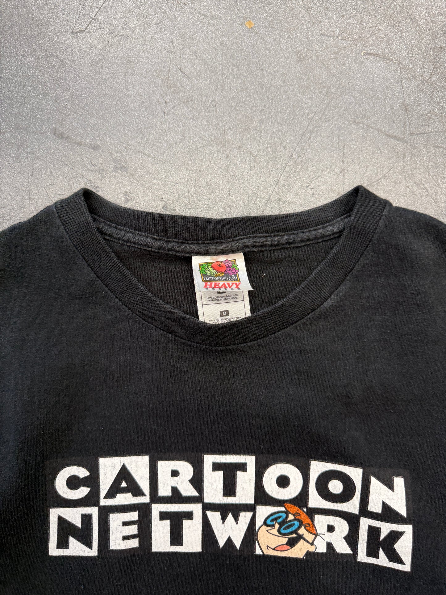 CARTOON NETWORK FRIDAYS DEXTERS LABORATORY TITLE HIT TEE
