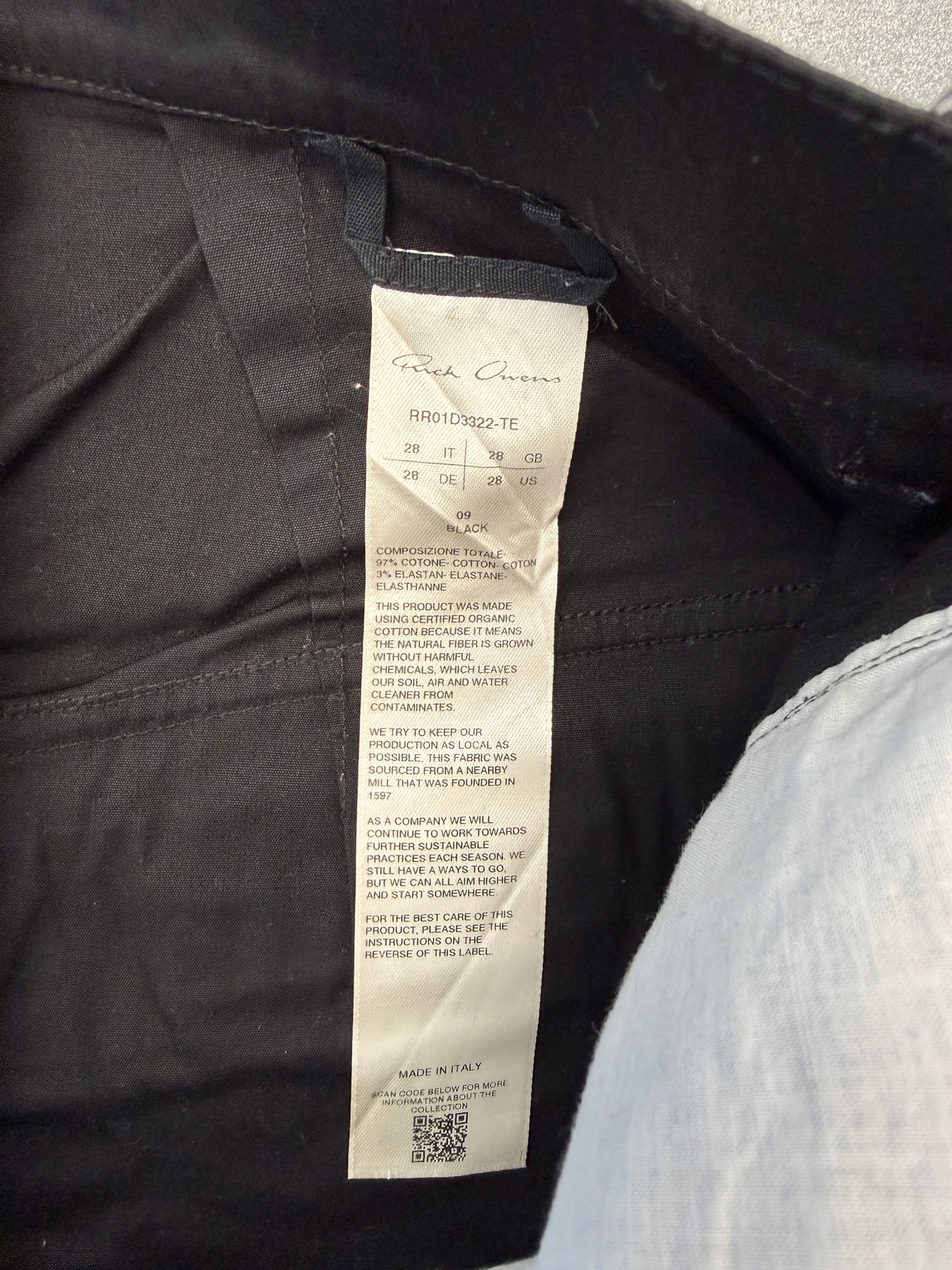 SS24 RICK OWENS LIDO STEFAN CARGO SHORTS