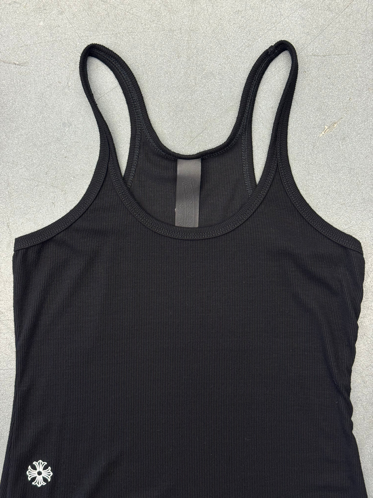 CHROME HEARTS 'BAD SEED' MINI TANK DRESS - BLACK