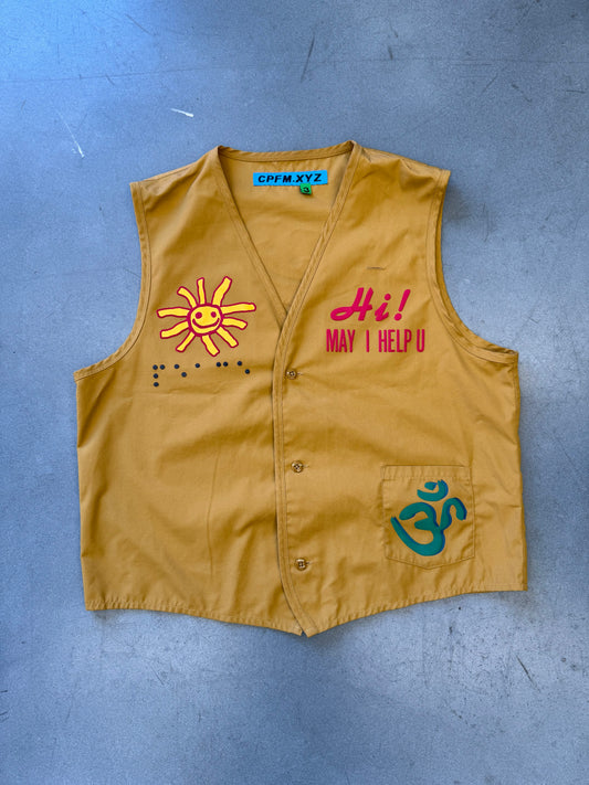 CPFM GARDENING CLUB VEST CACTUS PLANT FLEA MARKET
