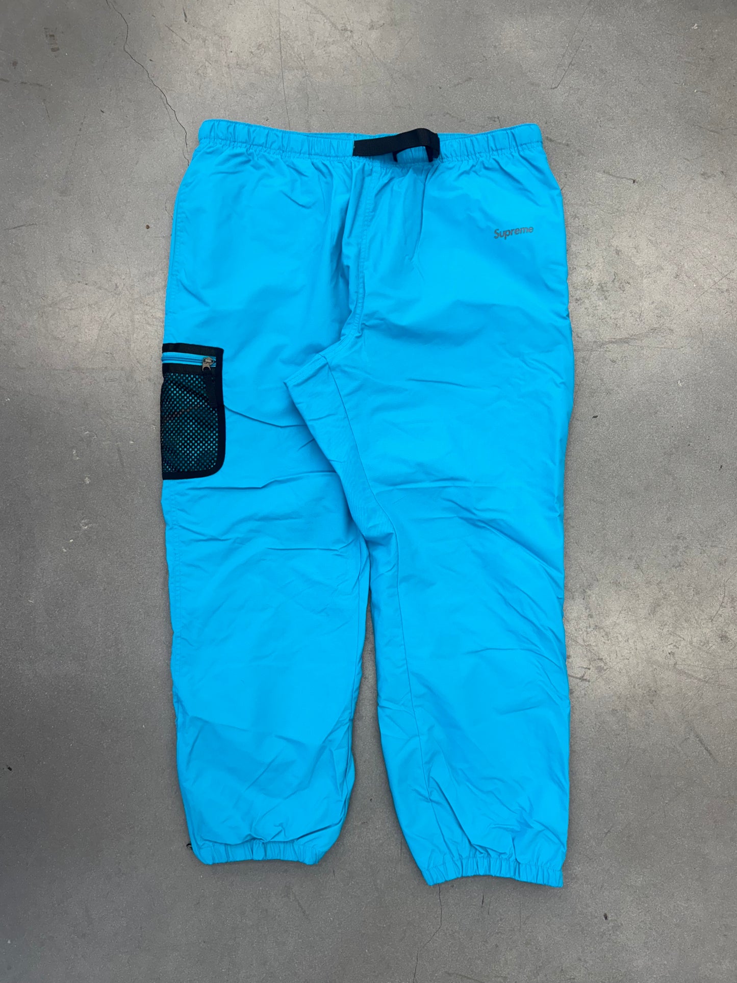 FW17 SUPREME X NIKE TRAIL RUNNING PANTS - BLUE