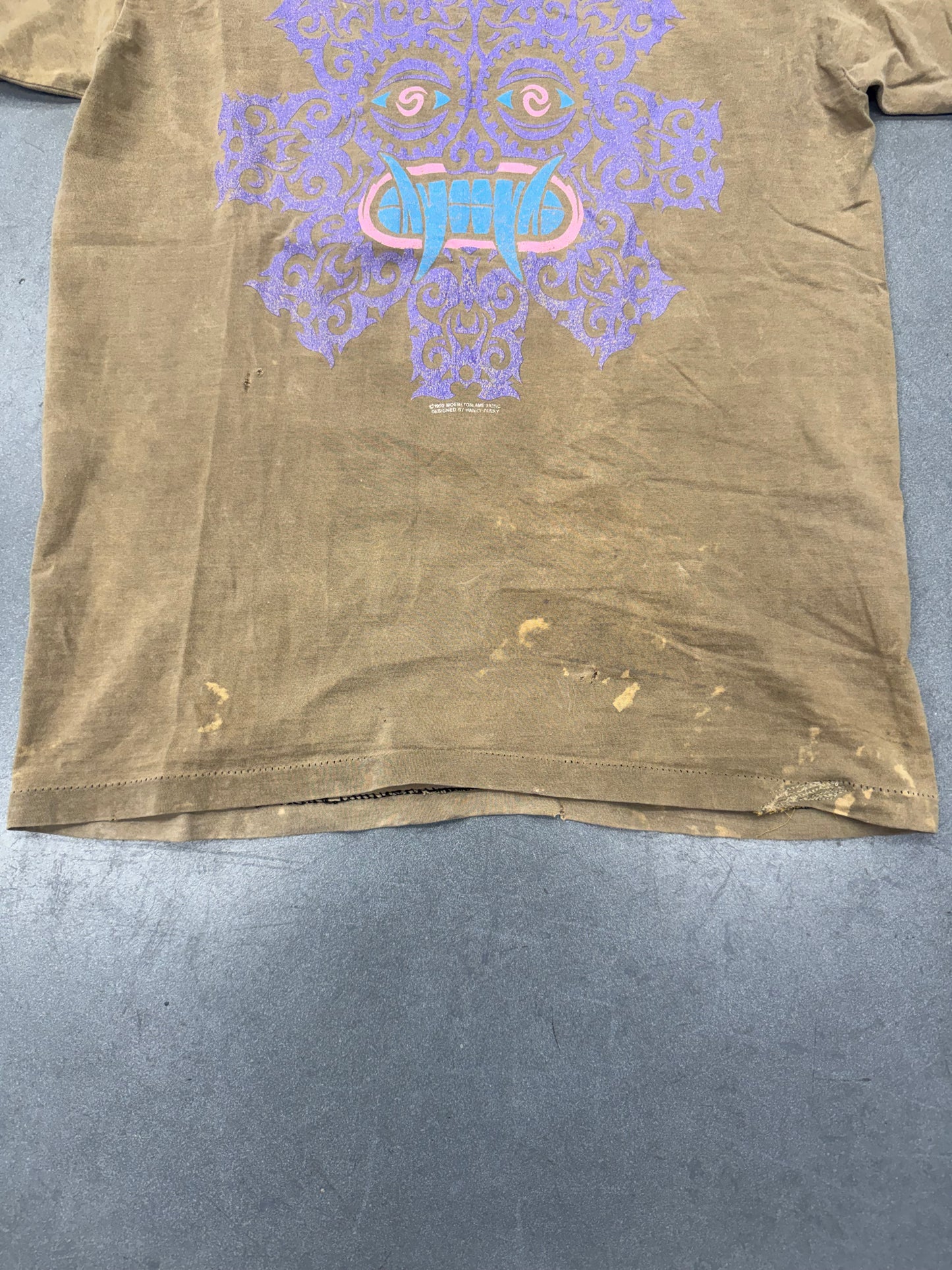 1992 RED HOT CHILI PEPPERS AZTEC TEE (PULLED TAG)