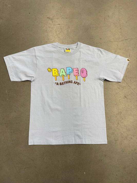SS23 BAPE POPSICLE TEE - BLUE (L) (NEW IN BAG)
