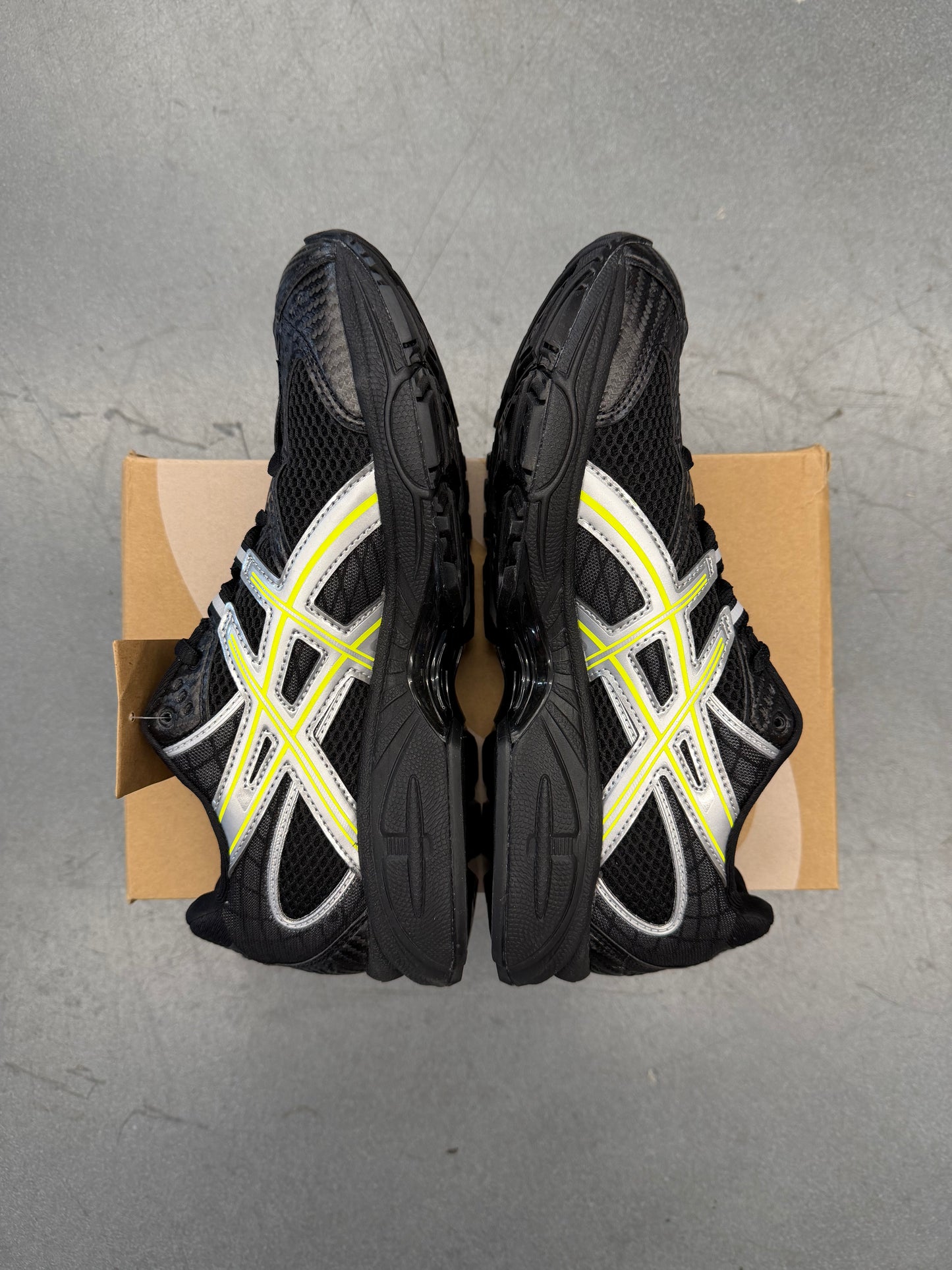 2025 ASICS GEL-NIMBUS 10.1 KITH BLACK PURE SILVER (W/BOX)
