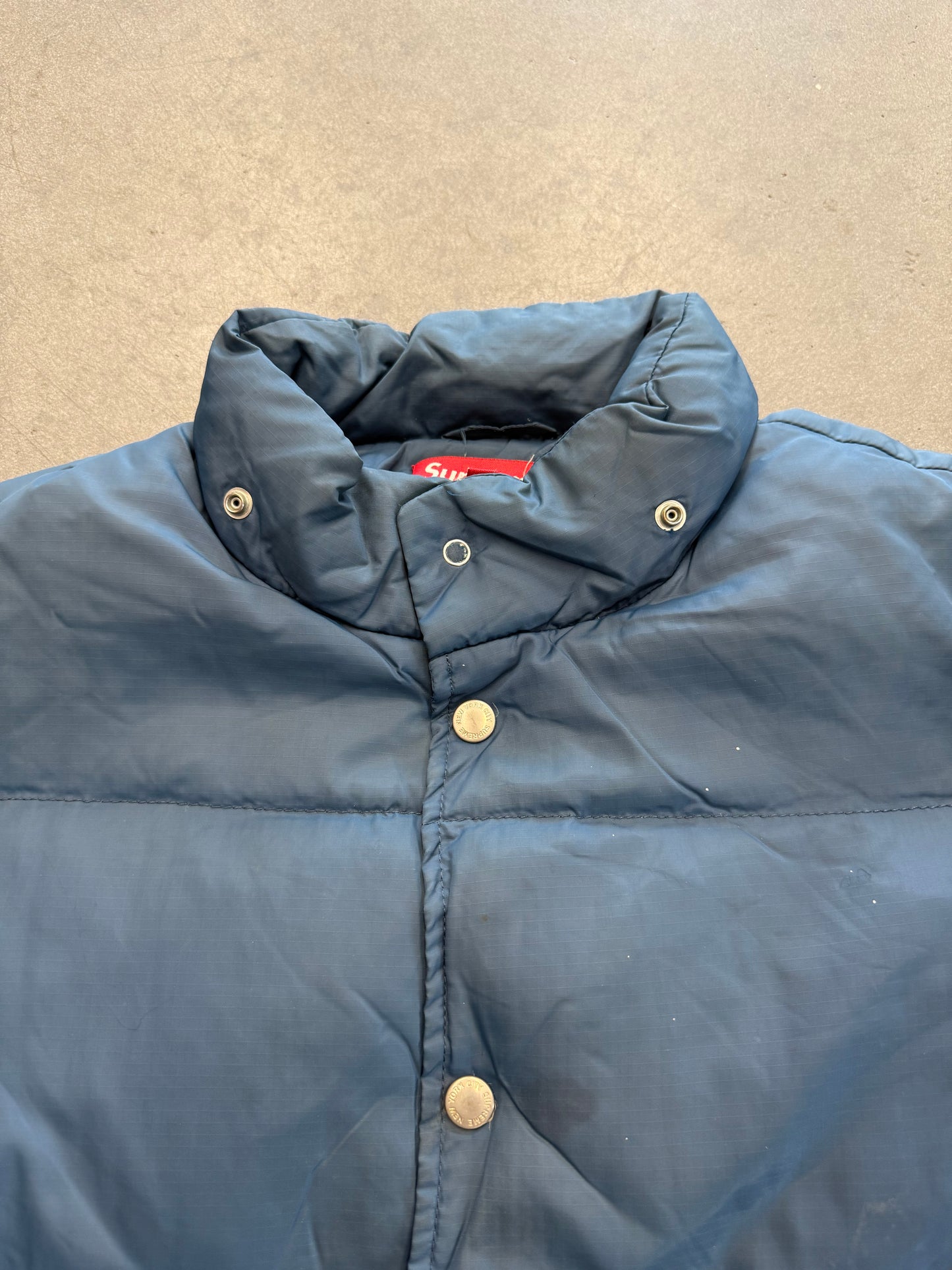 90'S SUPREME FULL ZIP  DOWN PUFFER JACKET