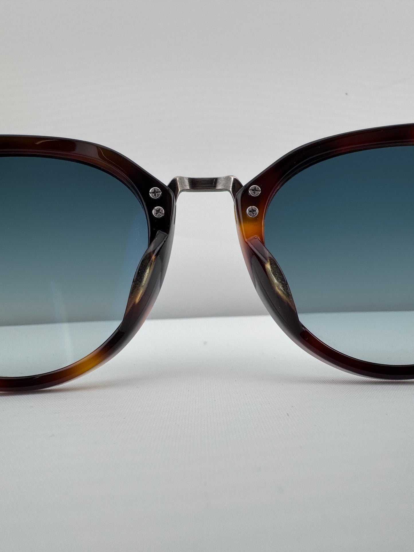 CHROME HEARTS 'CUNNING STUNT' TORTOISE SUNGLASSES (PRE-OWNED WITH CASE)