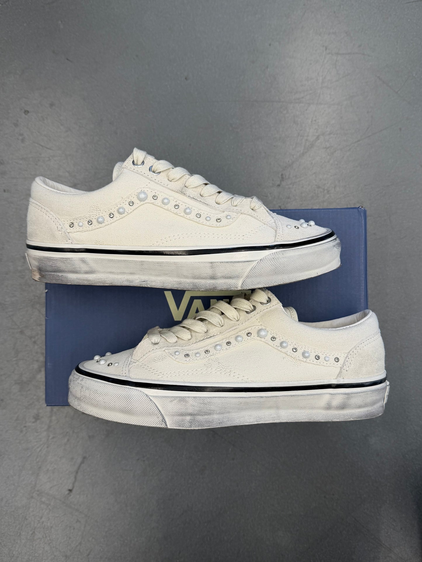 2025 VANS OTW OLD SKOOL 36 PEARLIZED PACK - MARSHMALLOW (W/BOX)