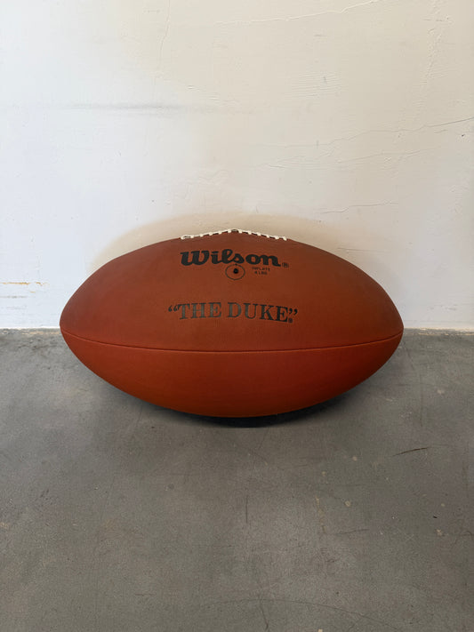 VINTAGE WILSON "THE DUKE" INFLATE 4 LBS FOOTBALL - 30 INCH