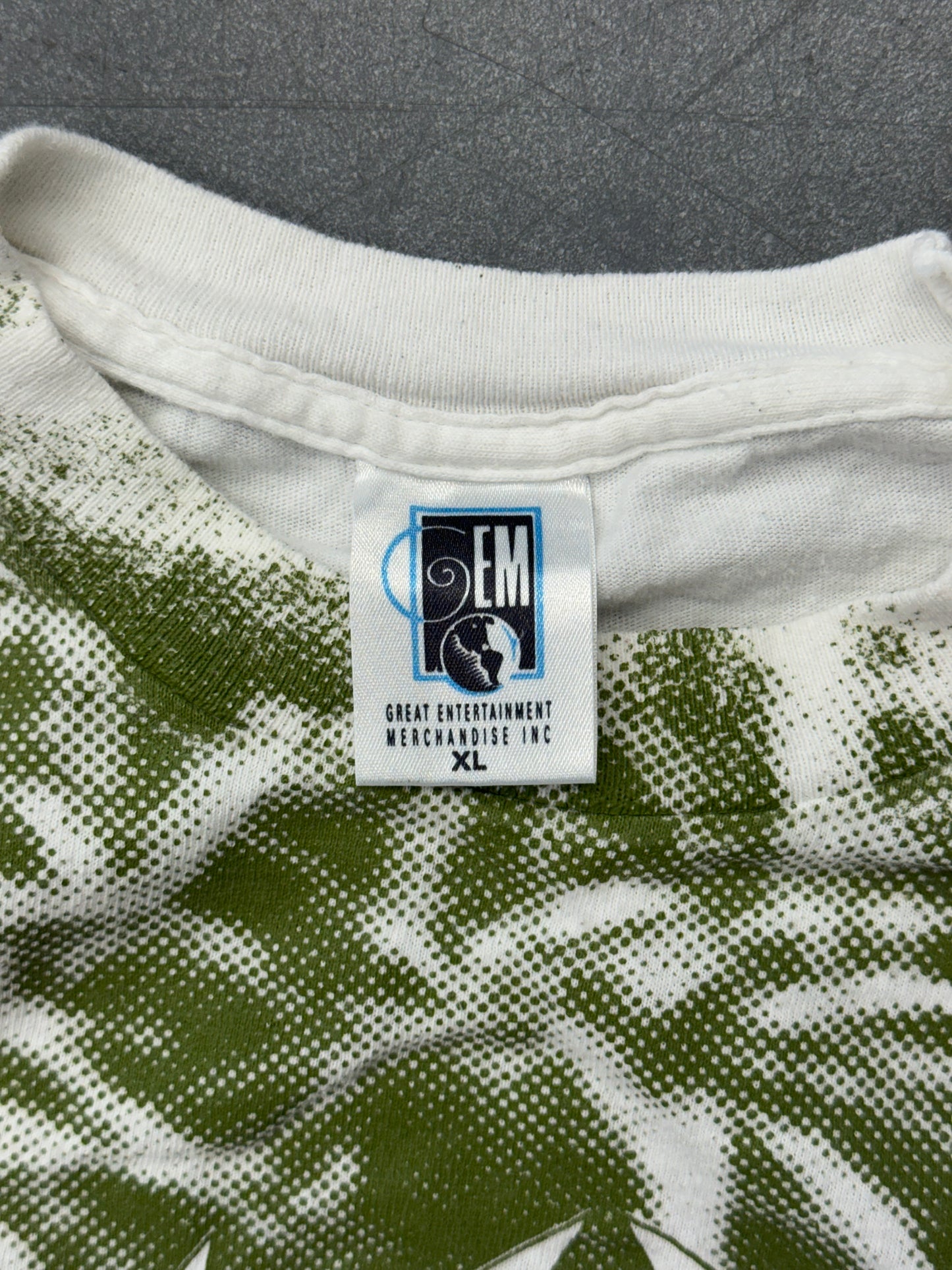 90'S CYPRESS HILL MARIJUAN LEAF AOP TEE (GEM TAG)