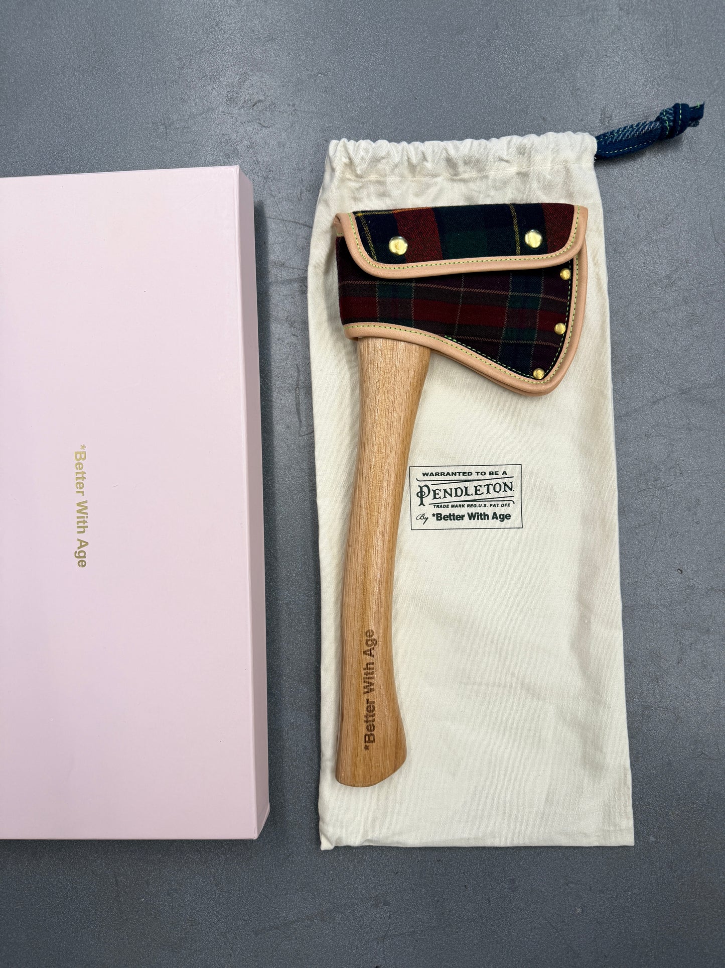 BETTER WITH AGE PENDLETON BLAINE HATCHET