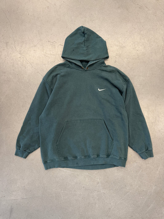 90'S NIKE SIDE SWOOSH PULLOVER HOODIE (WHITE NIKE TAG)